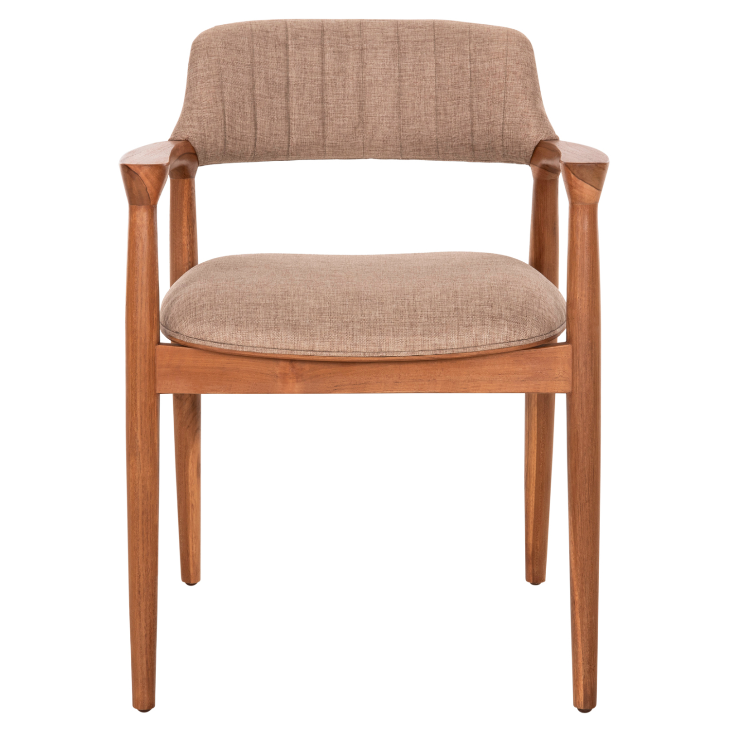 ΠΟΛΥΘΡΟΝΑ JAMES HM18259 TEAK WOOD ΜΕ ΣΑΜΠΑΝΙ ΥΦΑΣΜΑ 57x52x76Υεκ.