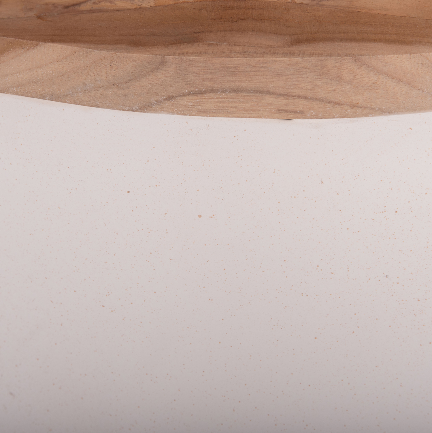 ΔΙΑΚΟΣΜΗΤΙΚΟ ΒΑΖΟ ΔΑΠΕΔΟΥ LINTER HM4662.02L FIBER CEMENT ΛΕΥΚΟ--ΞΥΛΟ ΤΕΑΚ Φ41x47Υεκ.