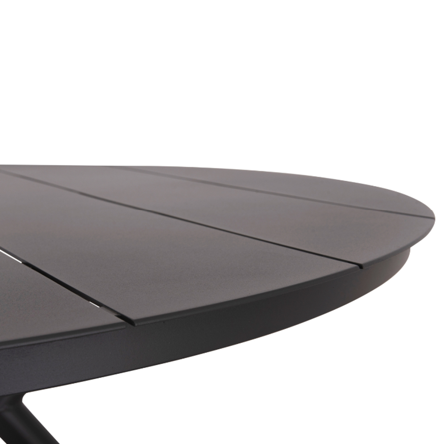 ΣΕΤ ΤΡΑΠΕΖΑΡΙΑΣ ΕΞΩΤ. ΧΩΡΟΥ 5ΤΜΧ BERG HM21134 ΣΚΟΥΡΟ ΓΚΡΙ ΑΛΟΥΜΙΝΙΟ--P.E.RATTAN