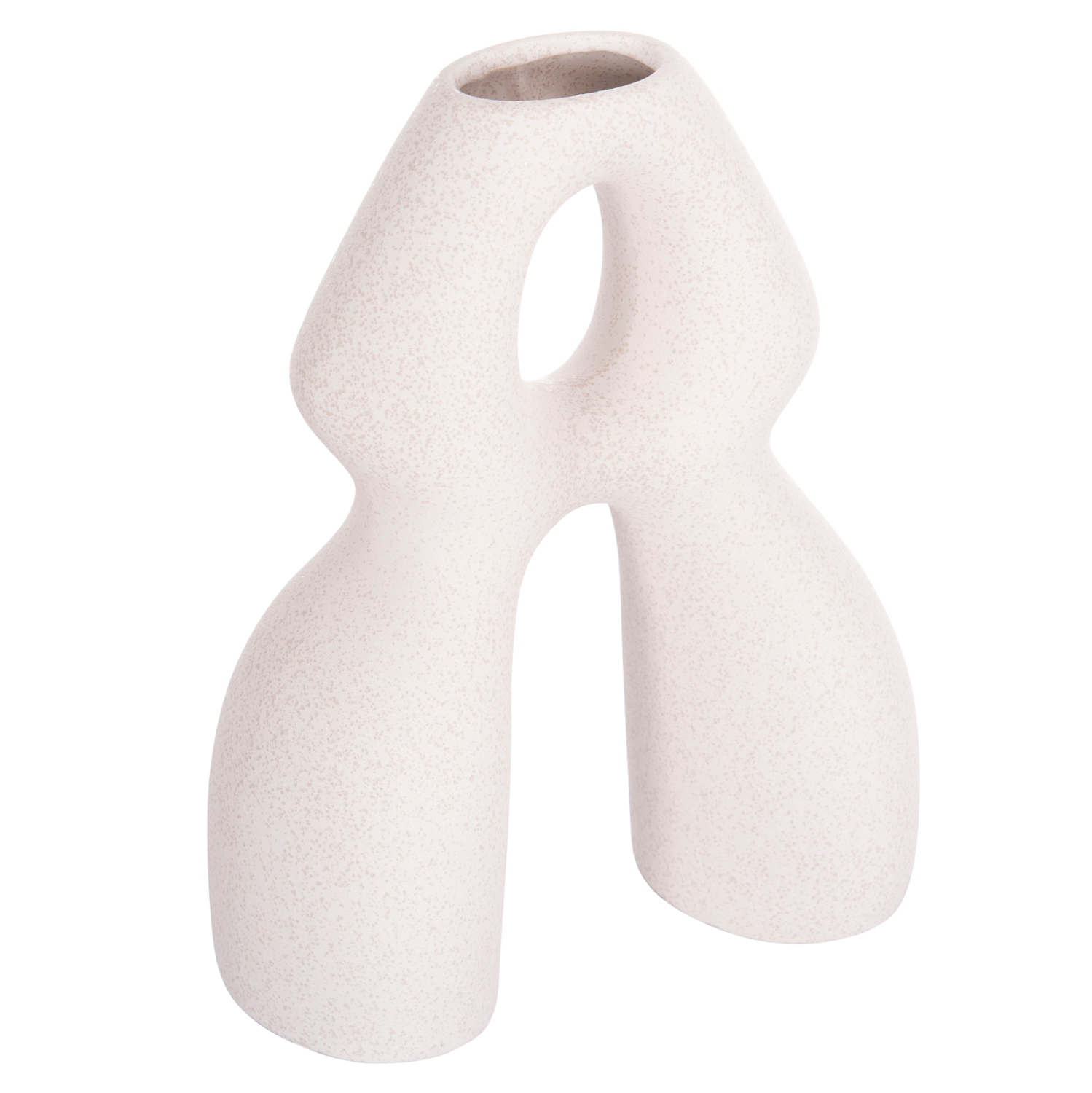 ΕΠΙΤΡΑΠΕΖΙΟ ΚΕΡΑΜΙΚΟ ΔΙΑΚΟΣΜΗΤΙΚΟ ISIL HM4598.01 ΥΠΟΛΕΥΚΟ ΚΡΥΣΤΑΛΛΙΚΟ 25x9x29,5Υεκ