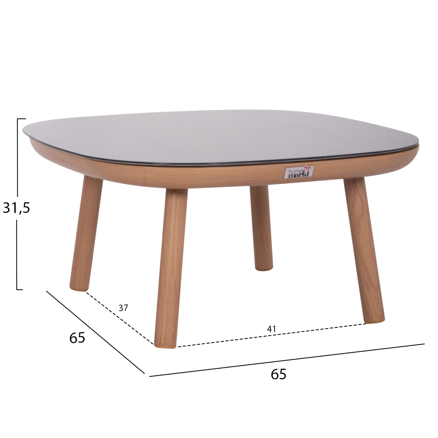 ΣΕΤ ΣΑΛΟΝΙ ΕΞ.ΧΩΡΟΥ 5ΤΜΧ KROM HM6360.02 ΑΛΟΥΜΙΝΙΟ--ΣΧΟΙΝΙ STRAP--3D PRINTED ΓΥΑΛΙ