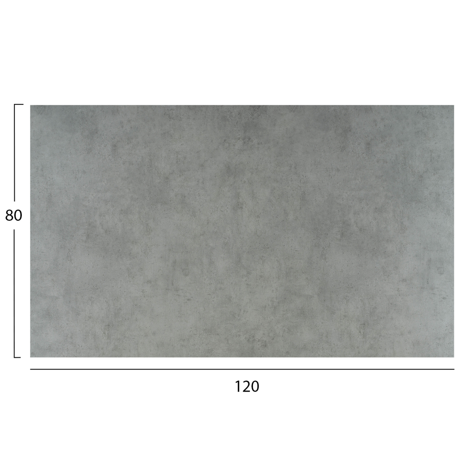 ΕΠΙΦΑΝΕΙΑ ΤΡΑΠΕΖΙΟΥ HPL ΟΡΘΟΓΩΝΙΑ HM5840.32 CEMENT 120x80εκ.