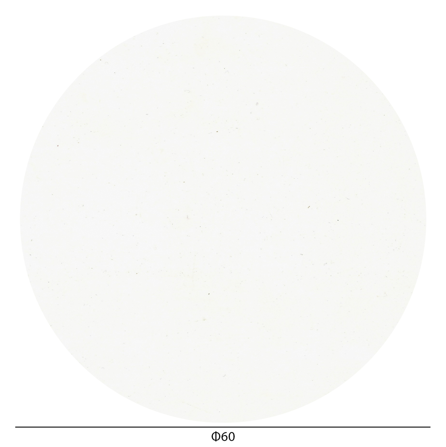 ΕΠΙΦΑΝΕΙΑ ΤΡΑΠΕΖΙΟΥ HPL ΣΤΡΟΓΓΥΛΗ HM5841.22 ΛΕΥΚΗ Φ60εκ.