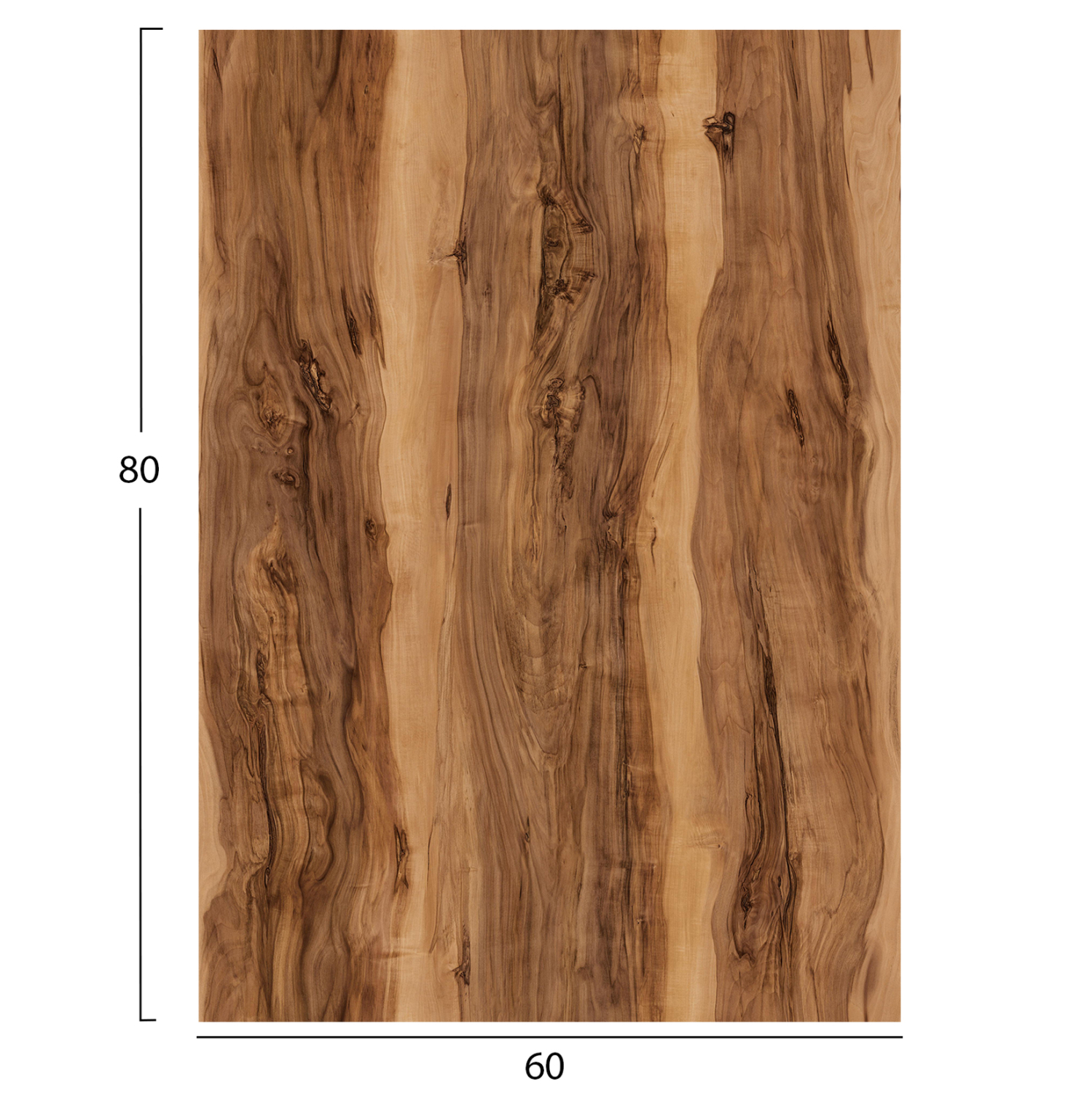 ΕΠΙΦΑΝΕΙΑ ΤΡΑΠΕΖΙΟΥ HPL ΟΡΘΟΓΩΝΙΑ HM6350.30 INDIAN SHEESHAM 60x80εκ.