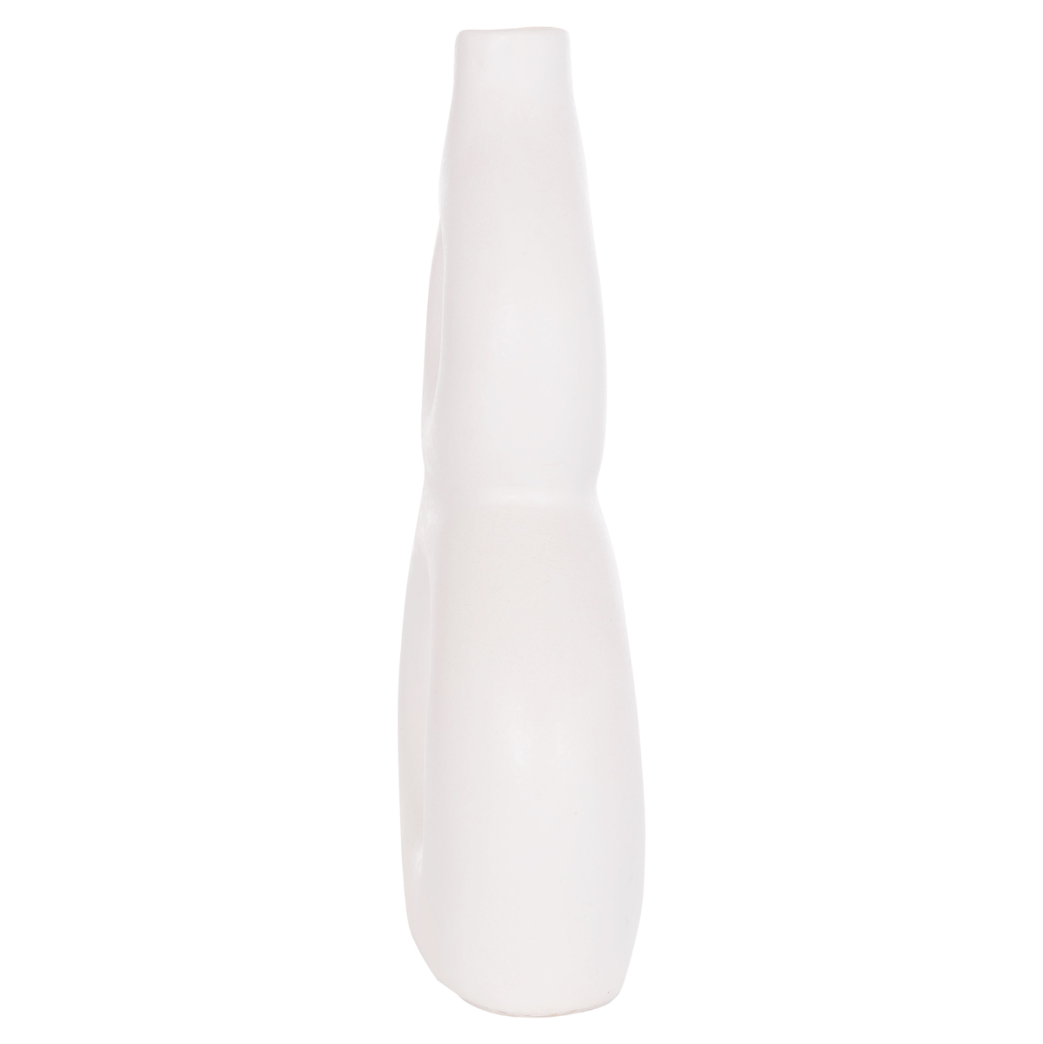 ΕΠΙΤΡΑΠΕΖΙΟ ΔΙΑΚΟΣΜΗΤΙΚΟ ΒΑΖΟ FIORIN HM4666.02S ΤΕΡΑΚΟΤΑ ΣΕ ΛΕΥΚΟ--21x7.5x31Υεκ.