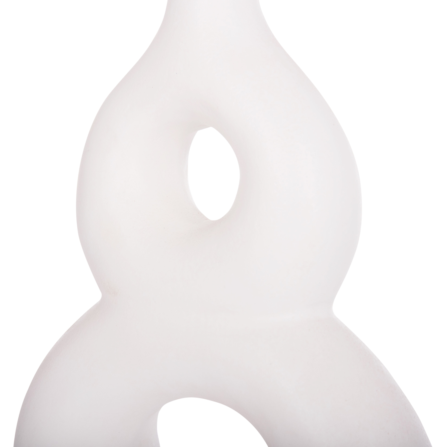 ΕΠΙΤΡΑΠΕΖΙΟ ΔΙΑΚΟΣΜΗΤΙΚΟ ΒΑΖΟ FIORIN HM4666.02S ΤΕΡΑΚΟΤΑ ΣΕ ΛΕΥΚΟ--21x7.5x31Υεκ.