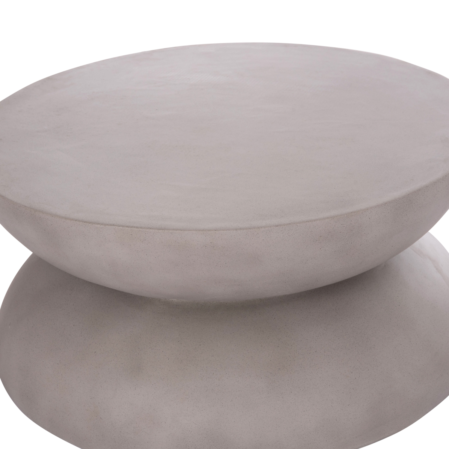 ΤΡΑΠΕΖΙ ΣΑΛΟΝΙΟΥ ANNA HM18158.03 FIBER CEMENT ΣΕ ΓΚΡΙ--Φ92x44.5Υεκ