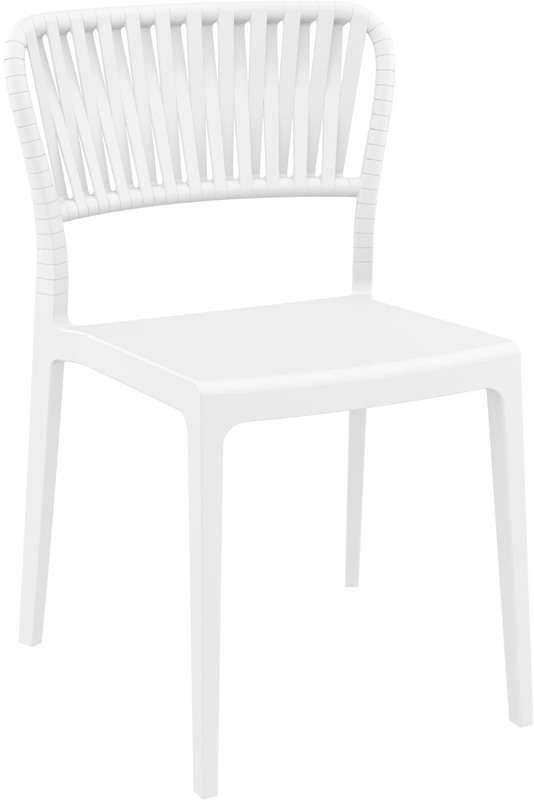 PORTOFINO WHITE ΚΑΡΕΚΛΑ ΠΟΛ/ΝΙΟΥ 52X56X83εκ.