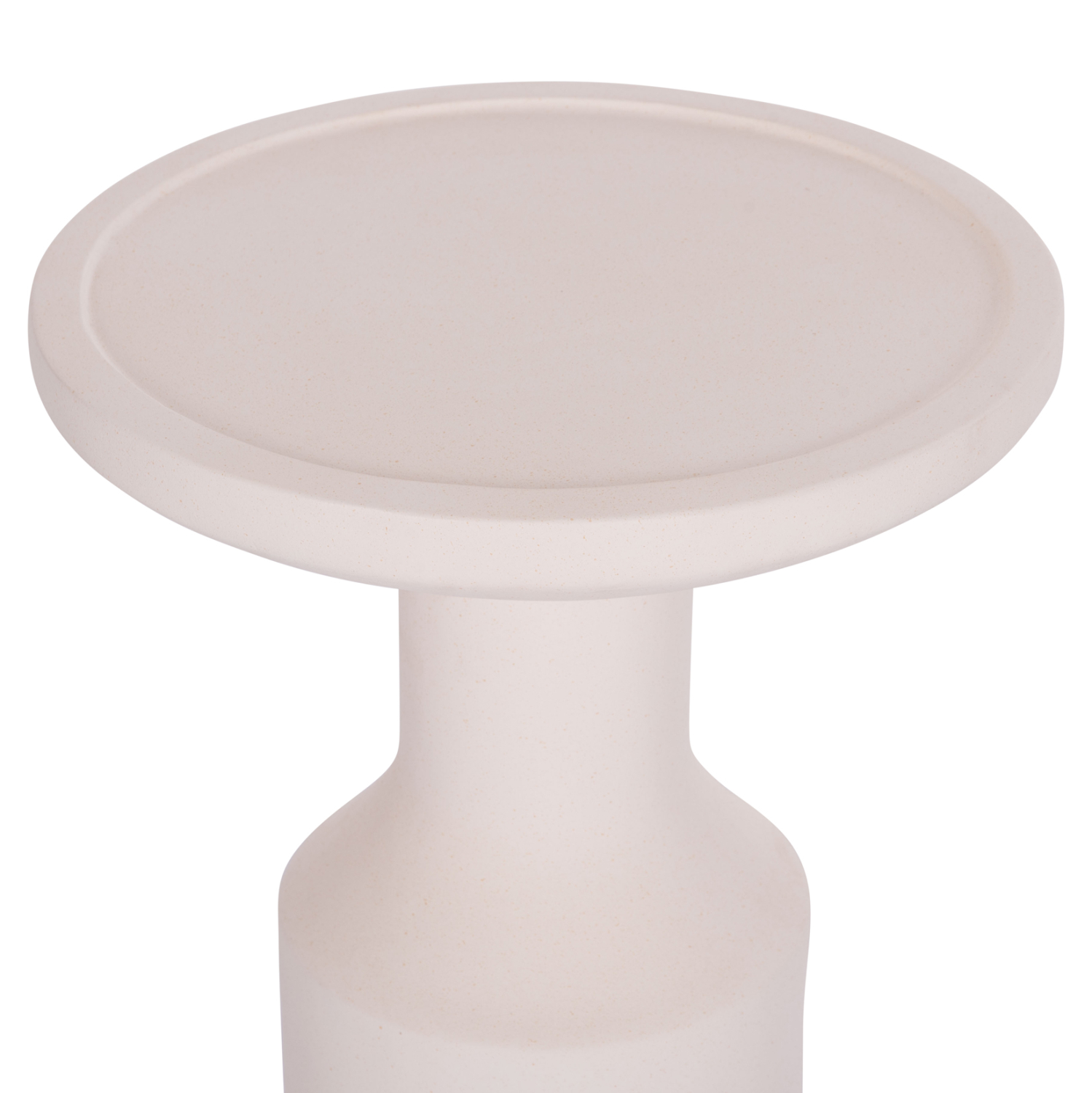 ΒΟΗΘΗΤΙΚΟ ΤΡΑΠΕΖΙ TRED(T) HM18169.02 FIBER CEMENT ΛΕΥΚΟ-ΦΥΣΙΚΟ RATTAN--Φ40x61Υεκ.