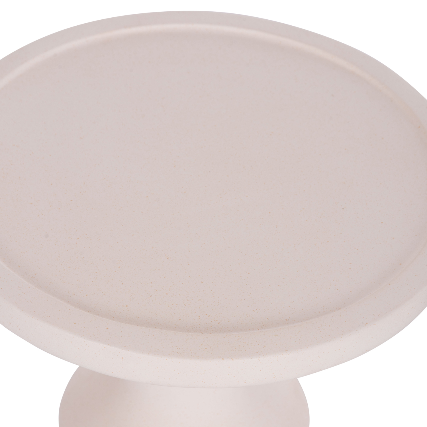 ΒΟΗΘΗΤΙΚΟ ΤΡΑΠΕΖΙ TRED(T) HM18169.02 FIBER CEMENT ΛΕΥΚΟ-ΦΥΣΙΚΟ RATTAN--Φ40x61Υεκ.