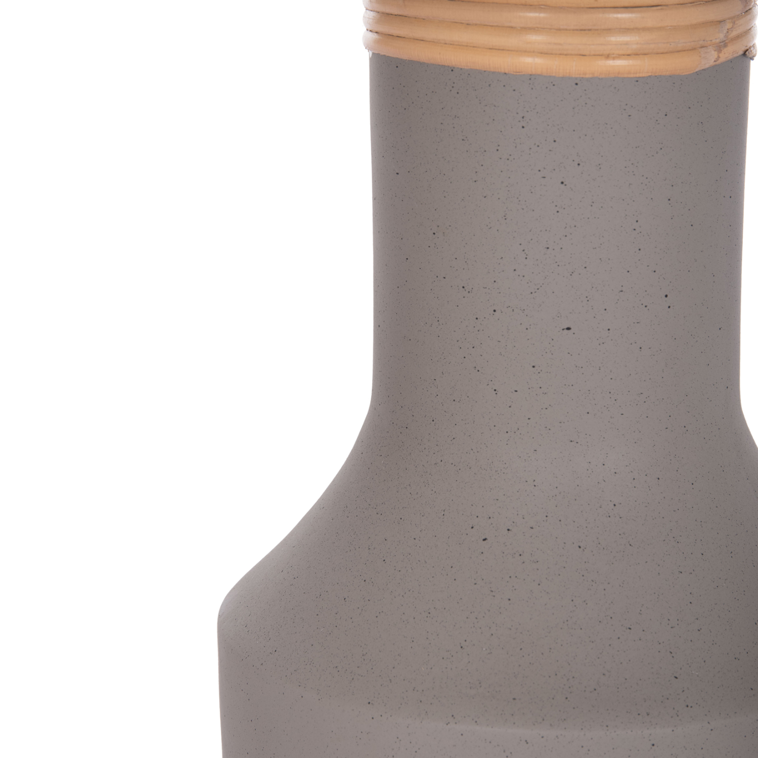 ΒΟΗΘΗΤΙΚΟ ΤΡΑΠΕΖΙ TRED(T) HM18169.03 FIBER CEMENT ΓΚΡΙ-ΦΥΣΙΚΟ RATTAN--Φ40x61Υεκ.