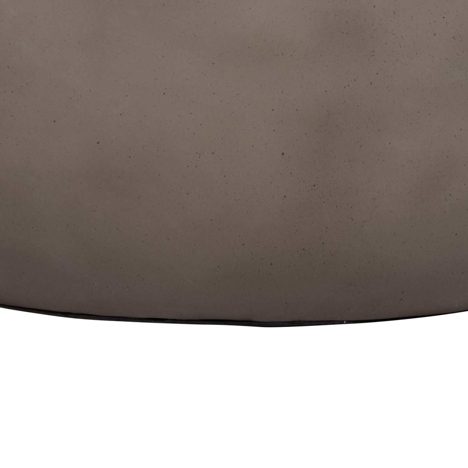 ΤΡΑΠΕΖΙ ΣΑΛΟΝΙΟΥ ΣΤΡΟΓΓΥΛΟ ALLAN HM18162.03 FIBER CEMENT ΣΕ ΓΚΡΙ--Φ92x49Υεκ.