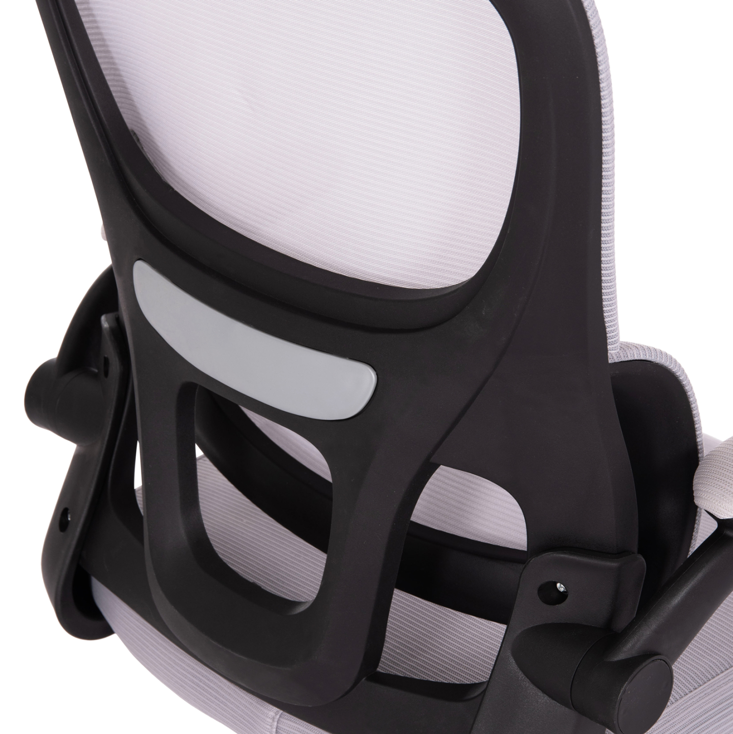 ΚΑΡΕΚΛΑ ΓΡΑΦΕΙΟΥ BASTON HM18236.02 ΓΚΡΙ MESH & ΜΑΥΡΟ PP ΣΚΕΛΕΤΟΣ 64x60x127Υεκ.