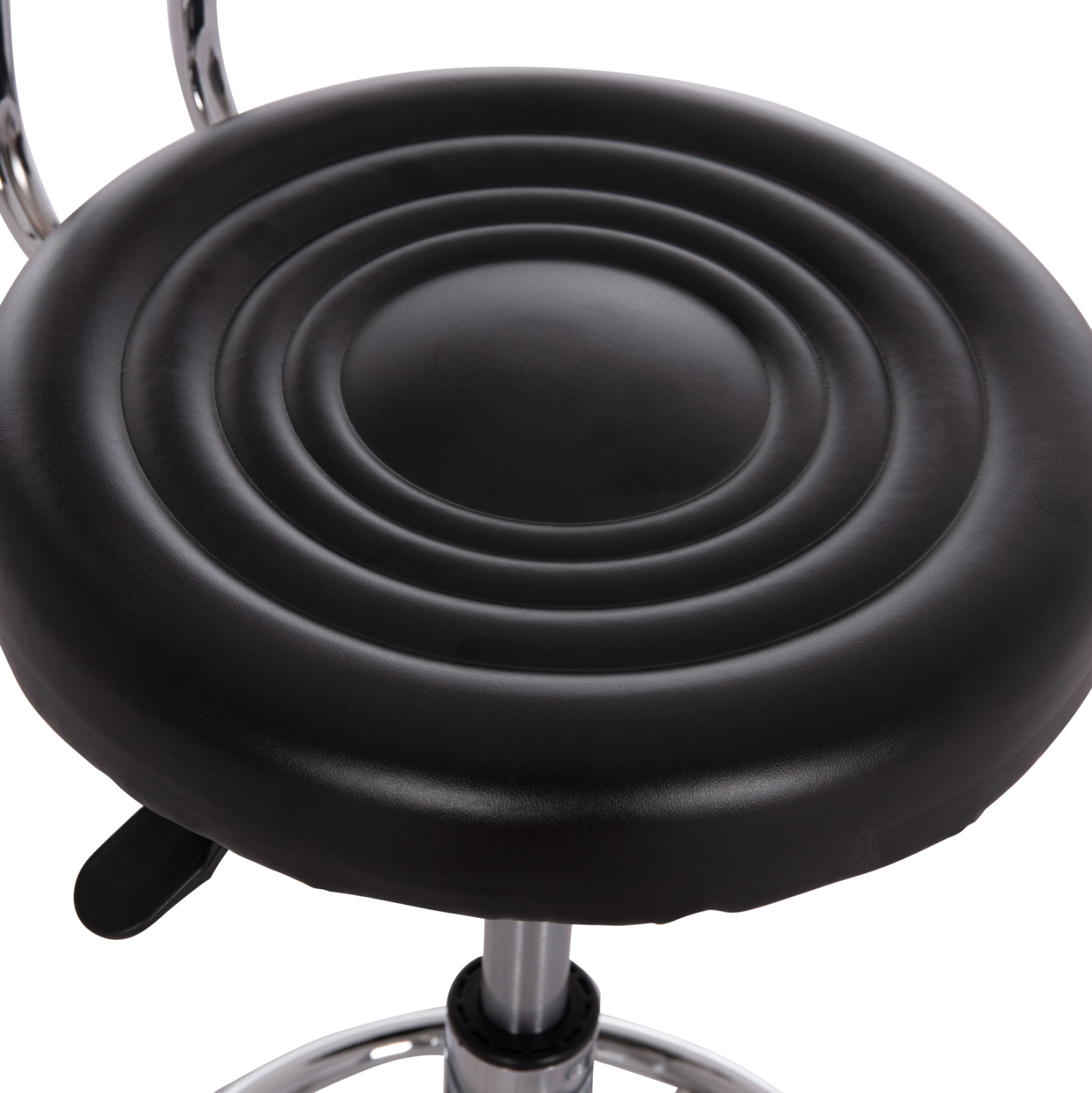 ΣΚΑΜΠΟ ΠΕΡΙΣΤΡΕΦΟΜΕΝΟ ΣΧΕΔΙΑΣΤΗΡΙΟΥ IRIS HM211.21 PU ΜΑΥΡΟ HOMEMARKT 34x43x86,5Υεκ.