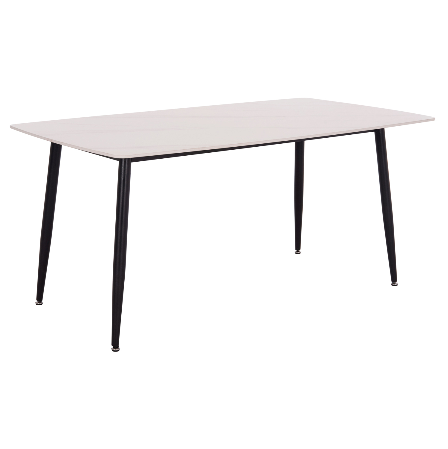 ΤΡΑΠΕΖΙ RAVEN HM18150.01 ΚΕΡΑΜΙΚΟ TOP ΜΕ ΟΨΗ ΛΕΥΚΟ ΜΑΡΜΑΡΟ 160x80x74Υεκ.