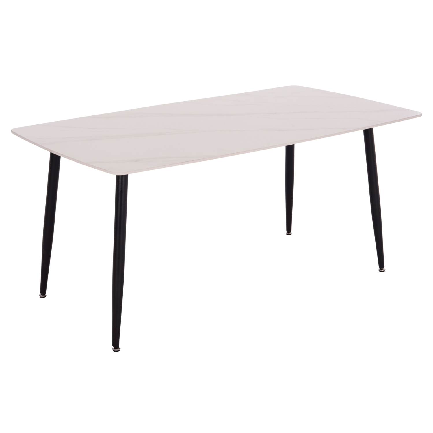 ΤΡΑΠΕΖΙ RAVEN HM18150.01 ΚΕΡΑΜΙΚΟ TOP ΜΕ ΟΨΗ ΛΕΥΚΟ ΜΑΡΜΑΡΟ 160x80x74Υεκ.