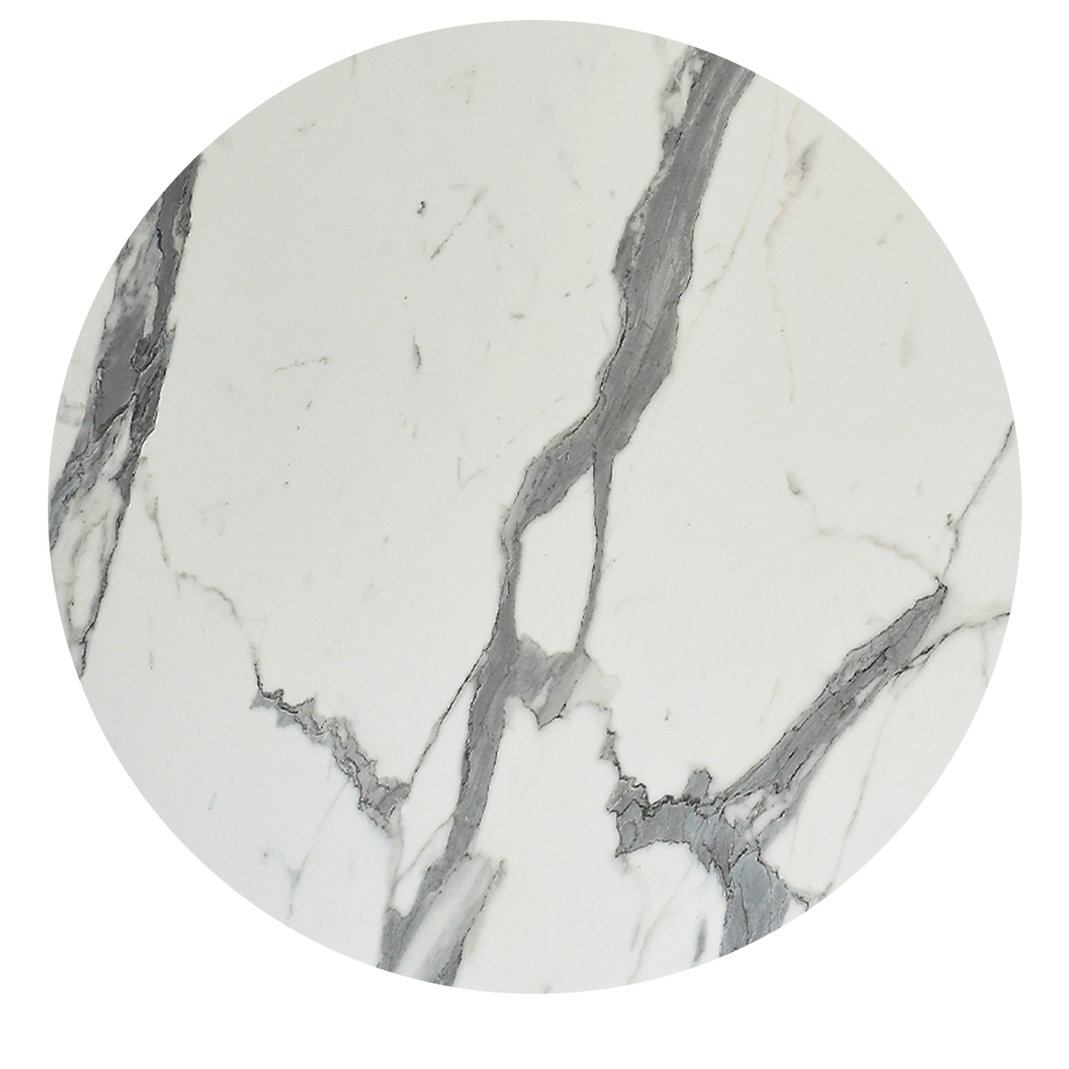 ΕΠΙΦΑΝΕΙΑ ΤΡΑΠΕΖΙΟΥ HPL ΣΤΡΟΓΓΥΛΗ HM6351.31 ΛΕΥΚΟ ΜΑΡΜΑΡΟ Φ120εκ.