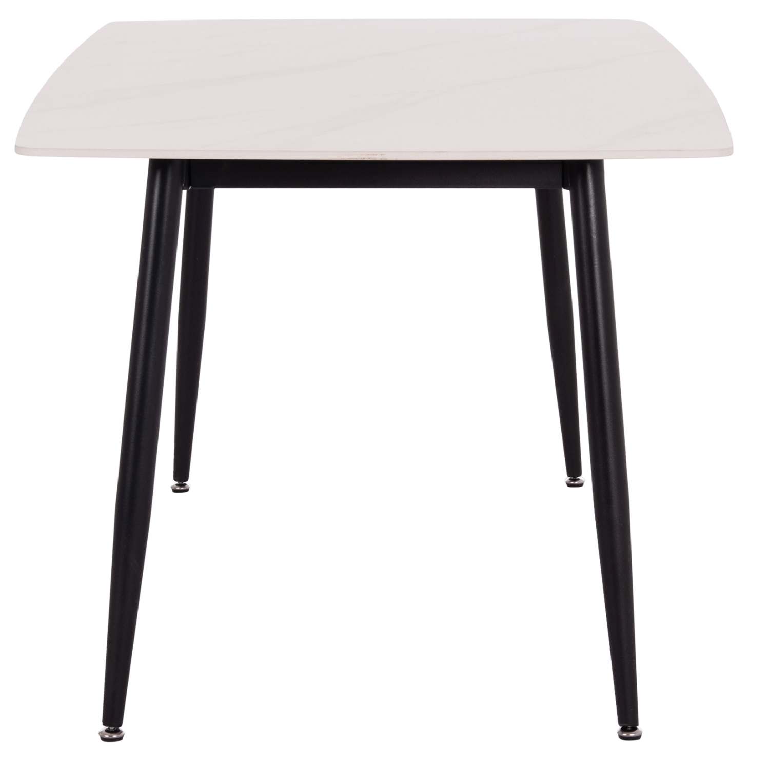 ΤΡΑΠΕΖΙ RAVEN HM18149.01 ΚΕΡΑΜΙΚΟ TOP ΜΕ ΟΨΗ ΛΕΥΚΟ ΜΑΡΜΑΡΟ 140x80x74Υεκ.