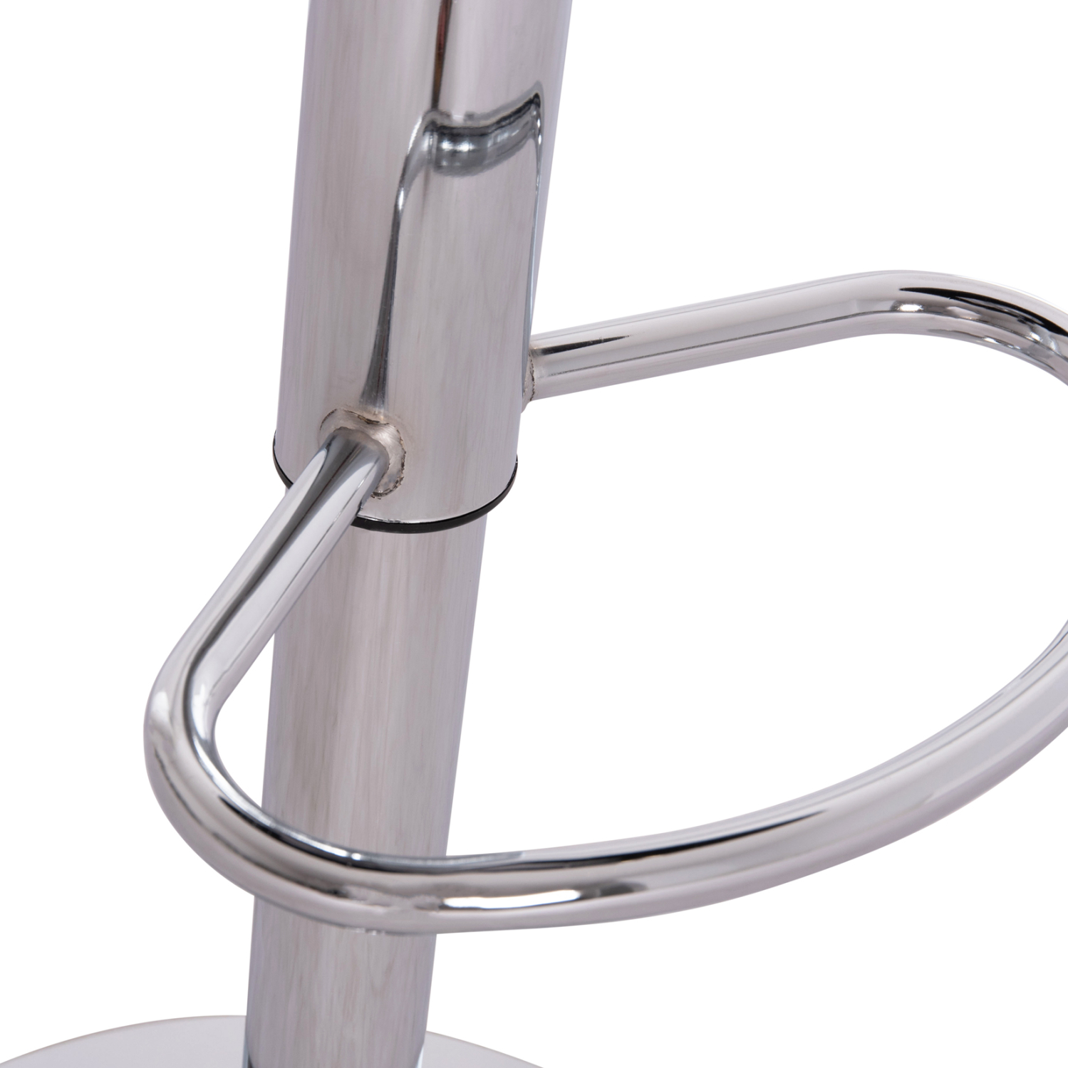 ΣΚΑΜΠO ΜΠΑΡ ΠΕΡΙΣΤΡΕΦΟΜΕΝΟ GANNA HM201.21 ΜΕ ΑΜΟΡΤΙΣΕΡ-ΜΑΥΡΟ PU 44x42x87Υεκ.