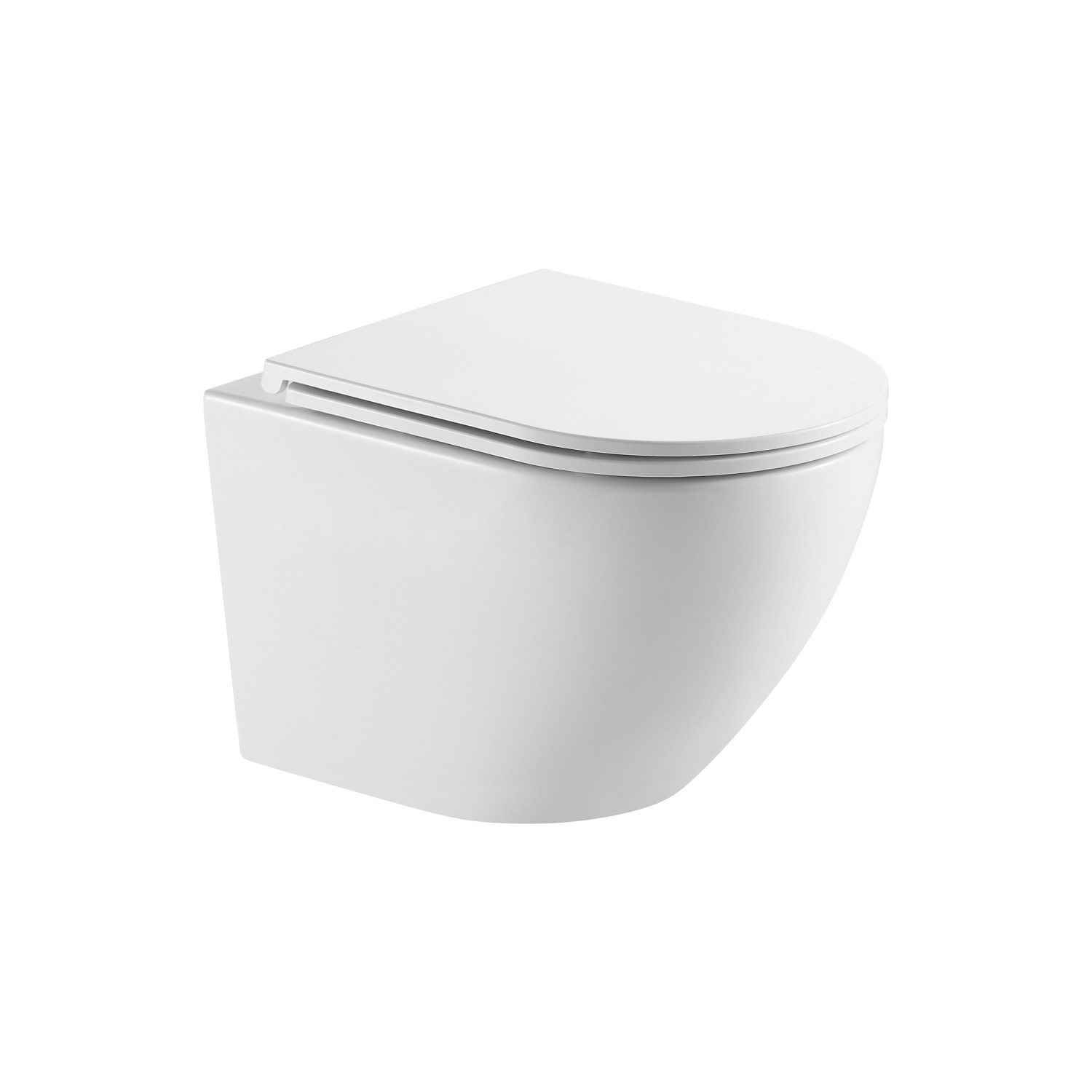 Λεκάνη αναρτώμενη rimless με κάλυμμα και βρυσάκι μπιντέ κρύου νερού MILOS LT 046E KARAG