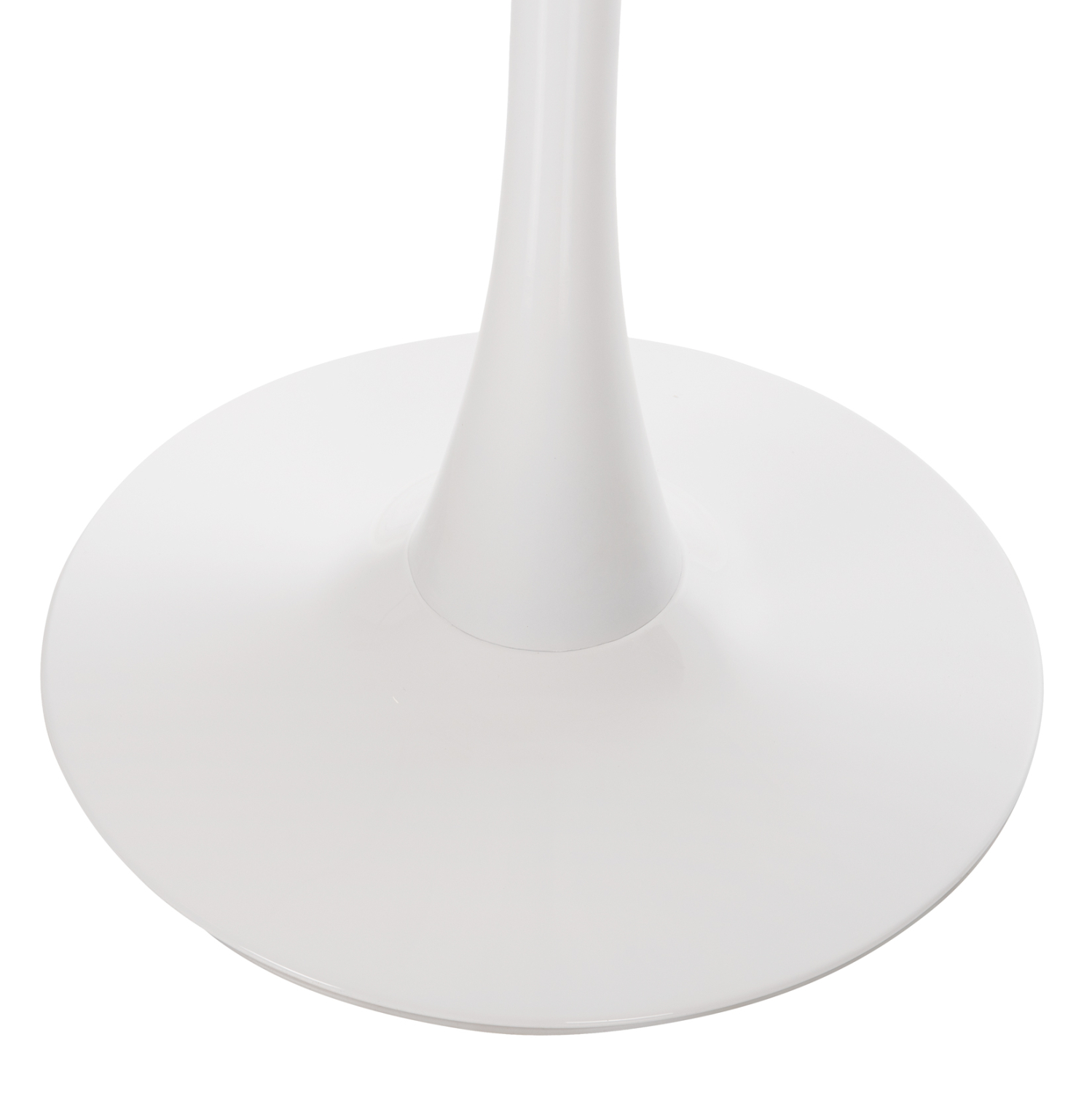 ΤΡΑΠΕΖΙ ΤΡΑΠΕΖΑΡΙΑΣ ROLLO HM9422.11 ΣΤΡΟΓΓΥΛΟ WHITE MARBLE Φ120x74Yεκ.