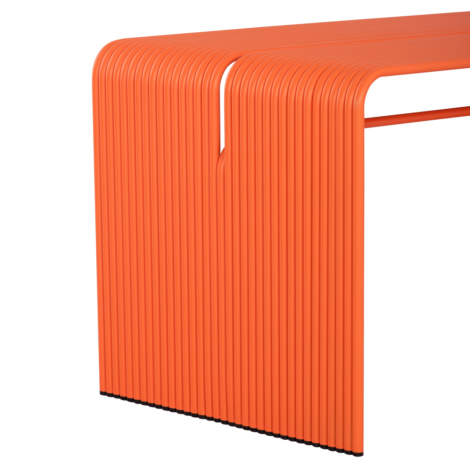 ΤΡΑΠΕΖΙ ΤΡΑΠΕΖΑΡΙΑΣ ΣΕΙΡΑ INTREPID HM6330.09 ΑΛΟΥΜΙΝΙΟ ΠΟΡΤΟΚΑΛΙ 121x70x70Υεκ.