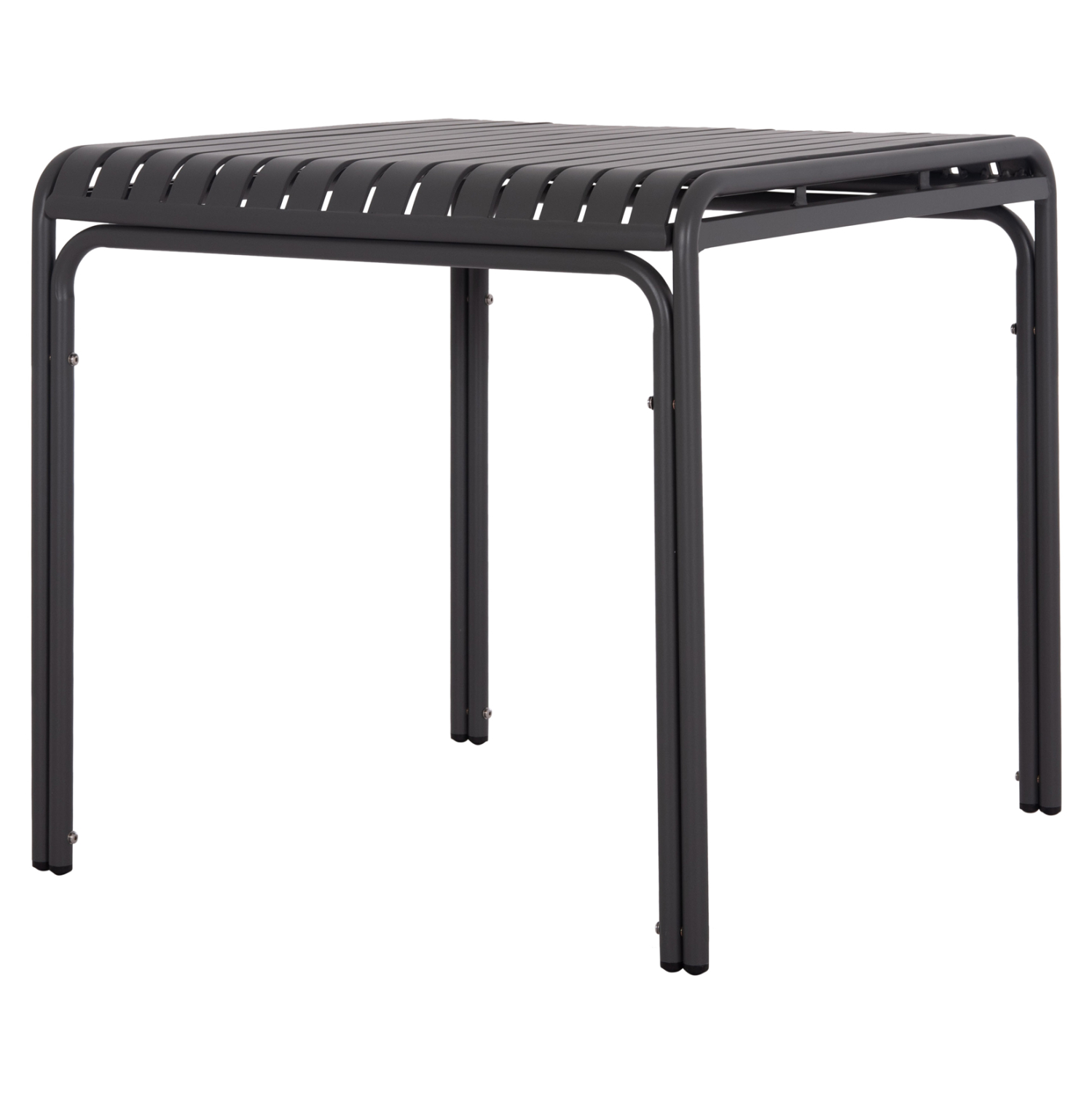 ΤΡΑΠΕΖΙ ΤΕΤΡΑΓΩΝΟ ΑΛΟΥΜΙΝΙΟΥ RACHEL HM6338.01 ΓΚΡΙ 80x80x76Υεκ.