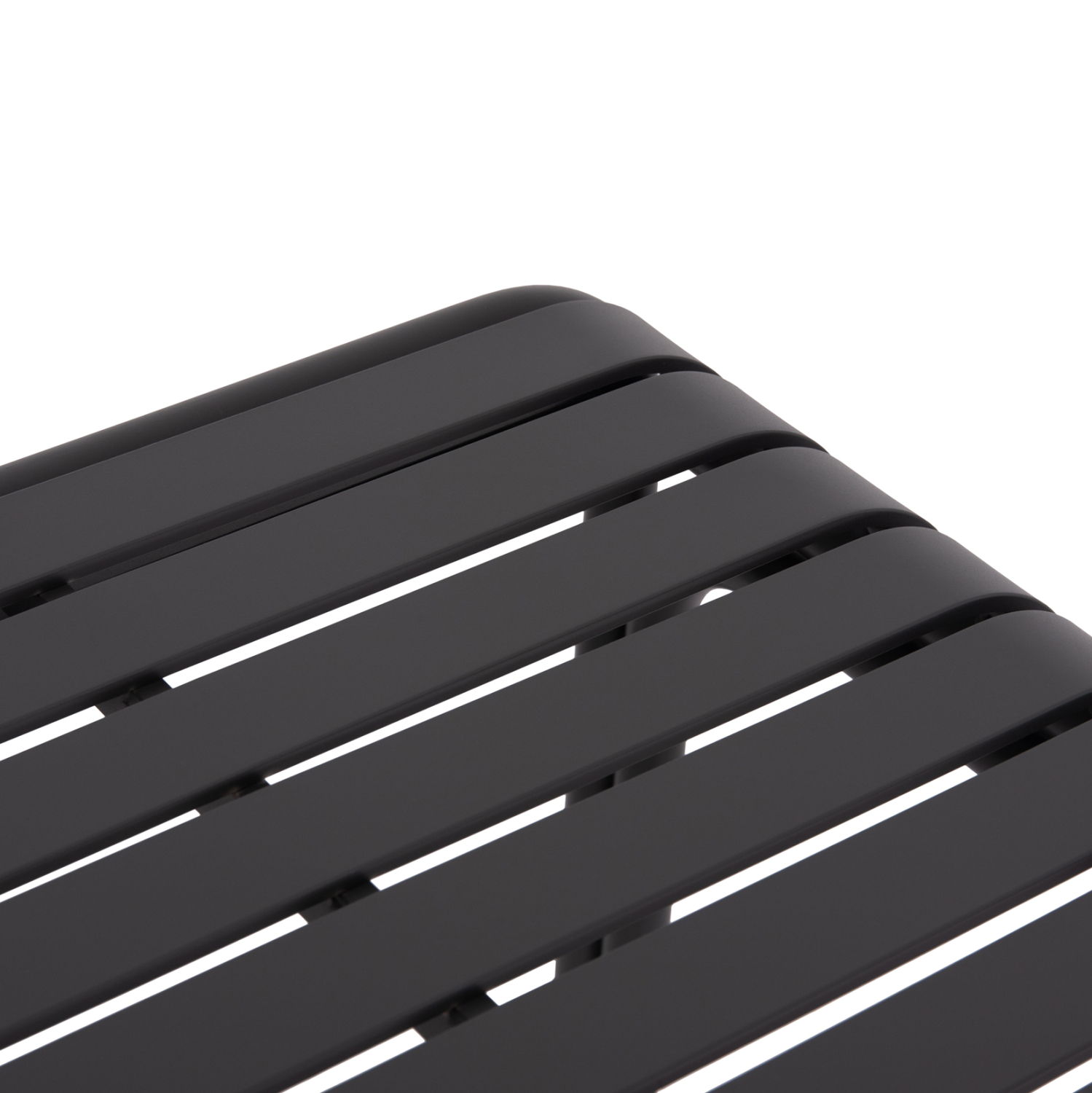 ΤΡΑΠΕΖΙ ΤΕΤΡΑΓΩΝΟ ΑΛΟΥΜΙΝΙΟΥ RACHEL HM6338.01 ΓΚΡΙ 80x80x76Υεκ.