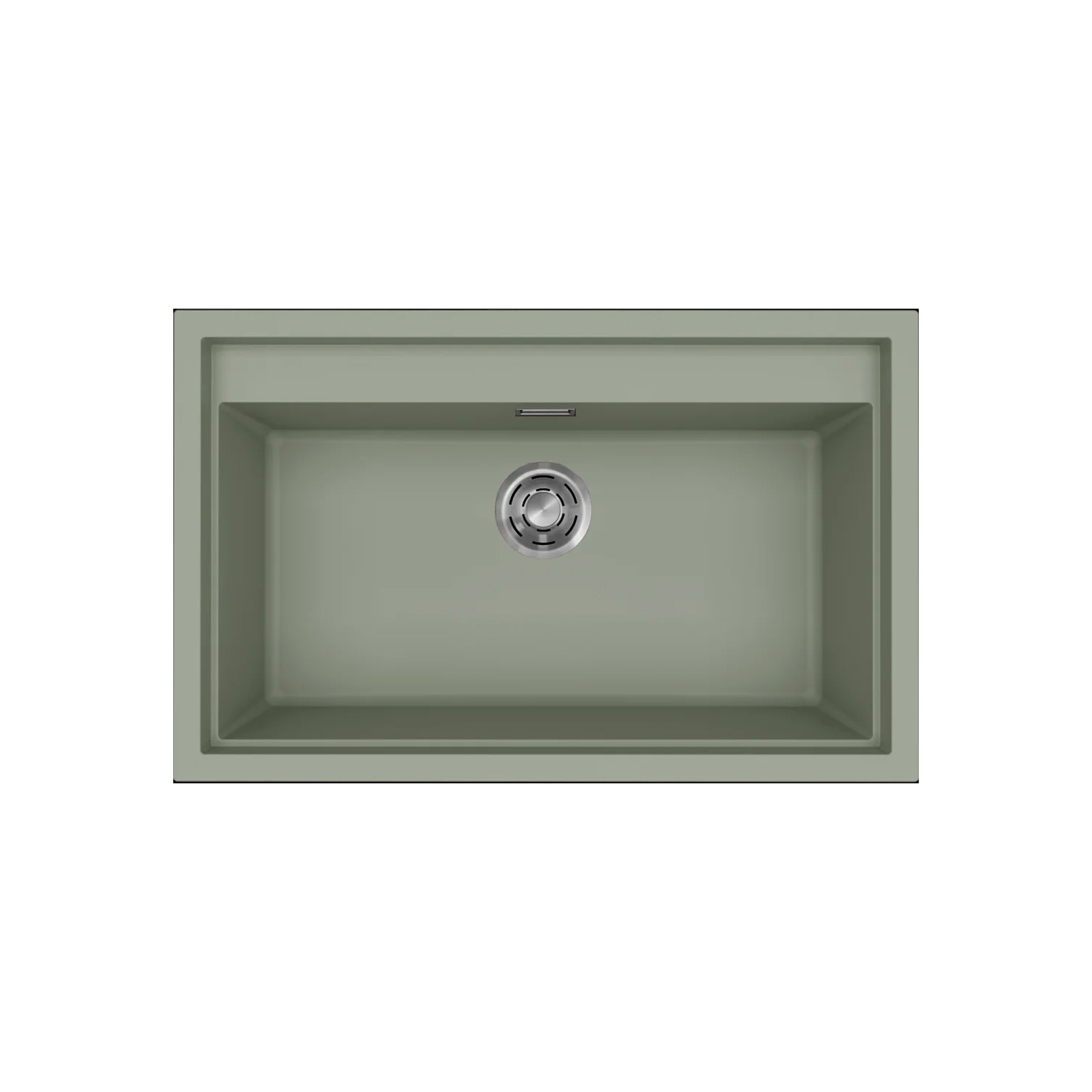 Νεροχύτης κουζίνας SINTESI 130 Sage Green 82 ELLECI 79x50cm