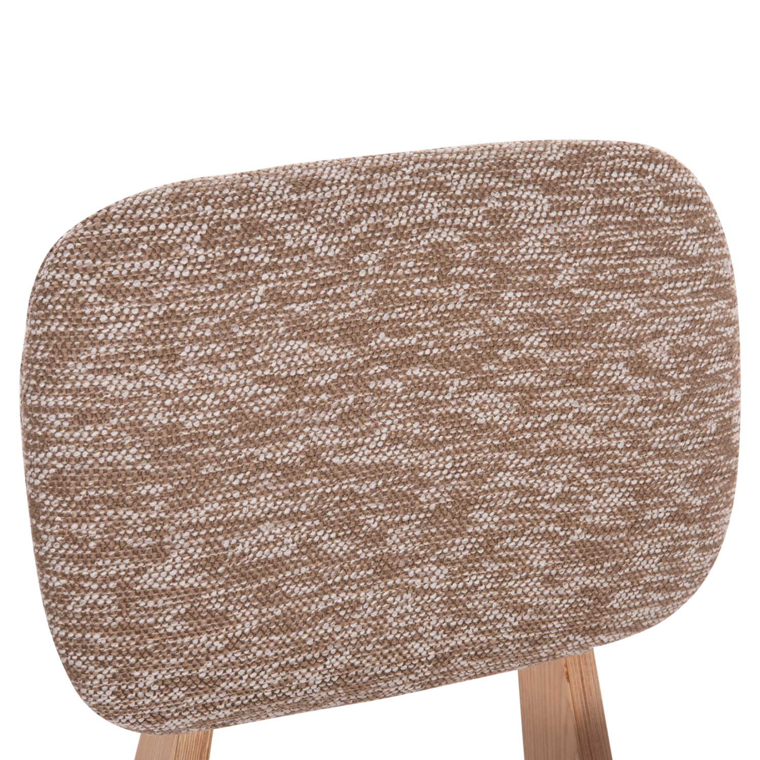 ΚΑΡΕΚΛΑ ΤΡΑΠΕΖΑΡΙΑΣ BELLISI HM18248.01 ΚΑΦΕ ΥΦΑΣΜΑ-PLYWOOD ΧΡΩΜΑ ΔΡΥΟΣ 53x56x78Υεκ.