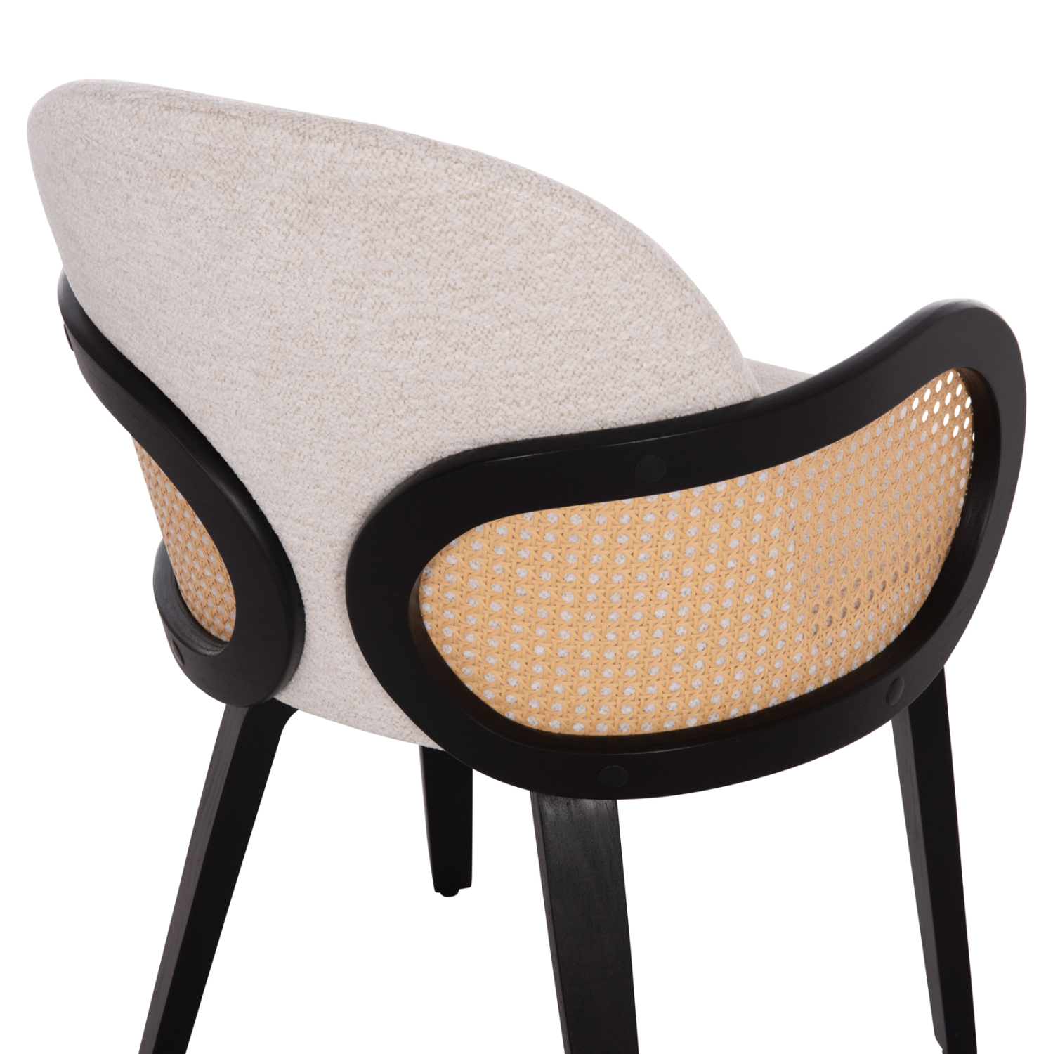 ΠΟΛΥΘΡΟΝΑ ΤΡΑΠΕΖΑΡΙΑΣ BECKER HM18246.02 PLYWOOD ΜΑΥΡΟ--ΕΚΡΟΥ ΥΦΑΣΜΑ 54x62x79Υεκ.