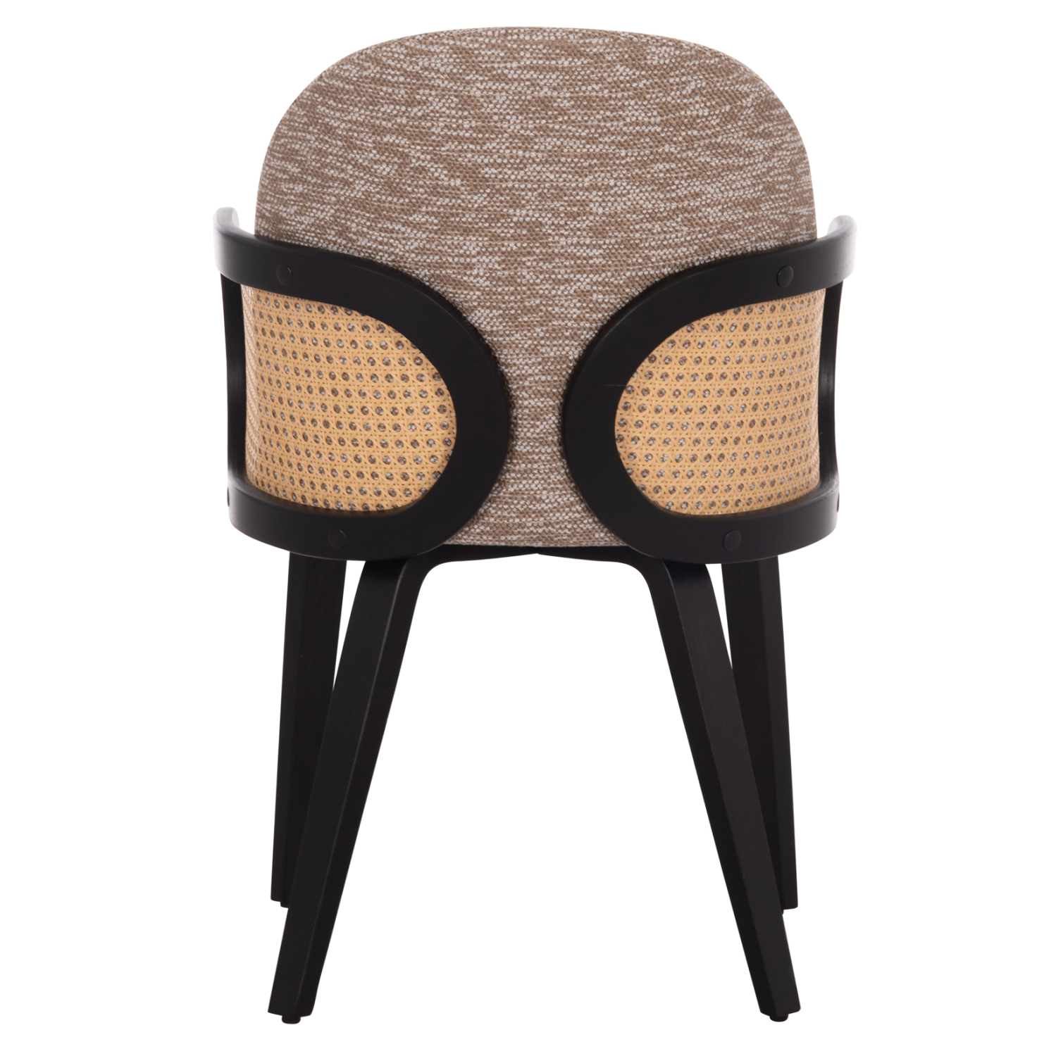 ΠΟΛΥΘΡΟΝΑ ΤΡΑΠΕΖΑΡΙΑΣ BECKER HM18246.03 PLYWOOD ΜΑΥΡΟ--ΚΑΦΕ ΥΦΑΣΜΑ 54x62x79Υεκ.