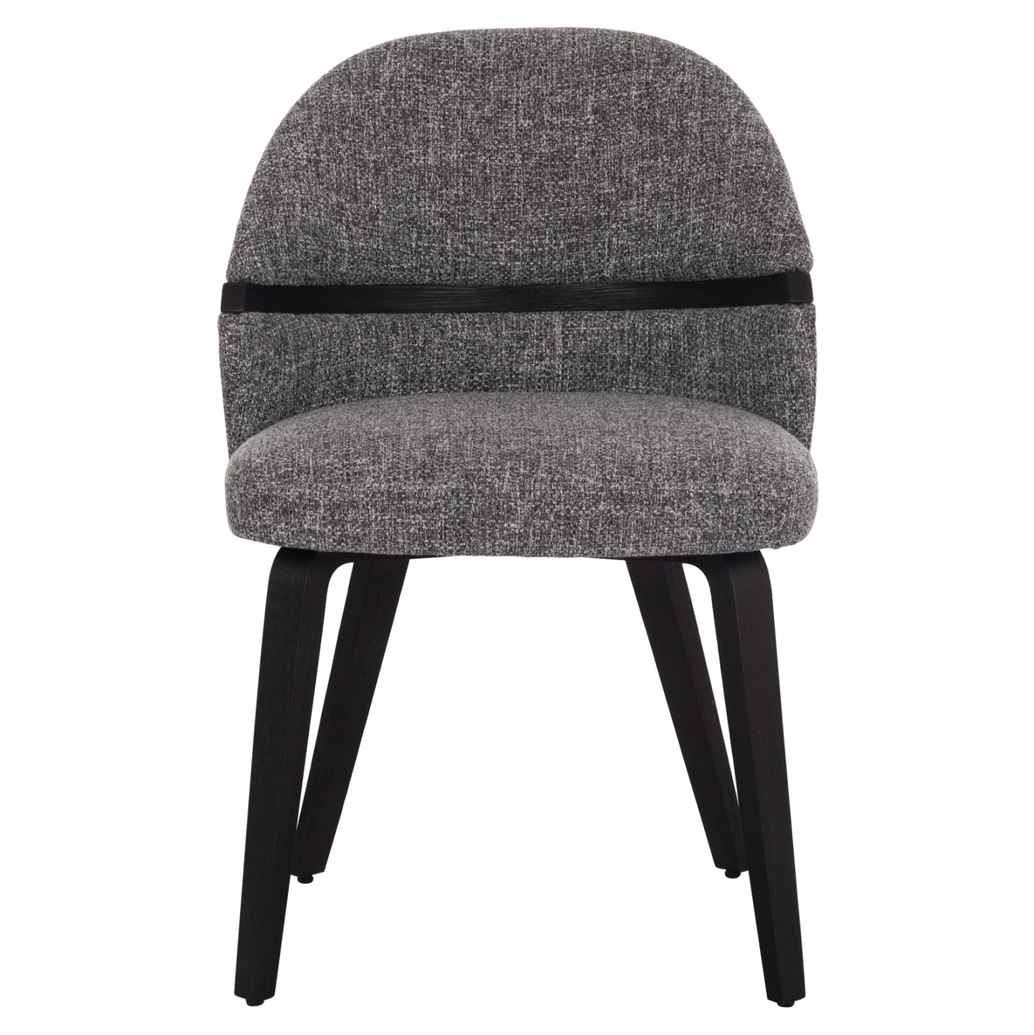 ΚΑΡΕΚΛΑ ΤΡΑΠΕΖΑΡΙΑΣ DEKKER HM18249.02 PLYWOOD ΜΑΥΡΟ--ΥΦΑΣΜΑ ΓΚΡΙ 50x60x80Υεκ.