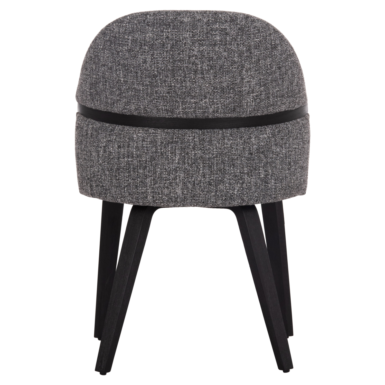 ΚΑΡΕΚΛΑ ΤΡΑΠΕΖΑΡΙΑΣ DEKKER HM18249.02 PLYWOOD ΜΑΥΡΟ--ΥΦΑΣΜΑ ΓΚΡΙ 50x60x80Υεκ.