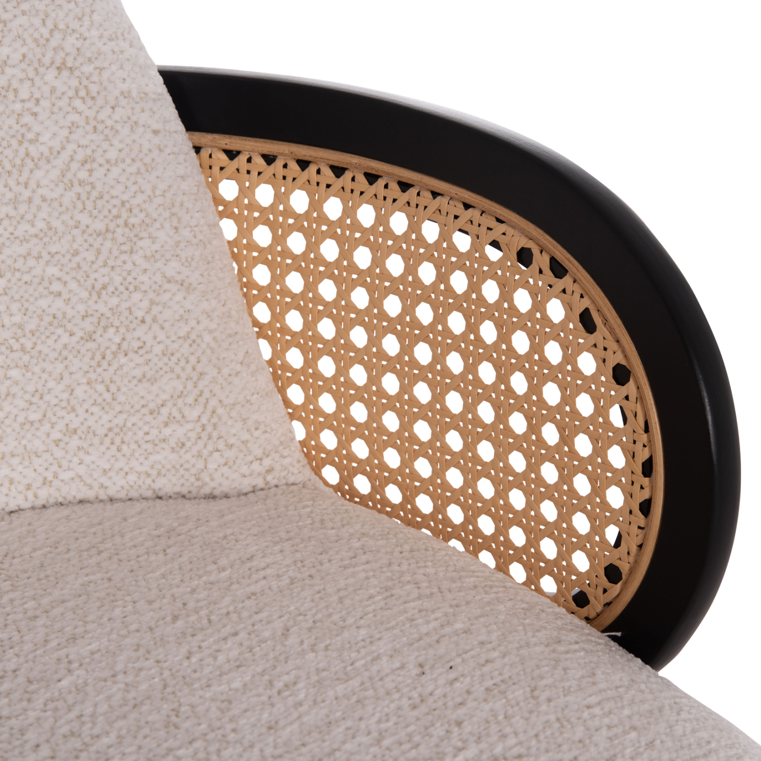 ΣΚΑΜΠΟ ΜΠΑΡ ΠΕΡΙΣΤΡΕΦΟΜΕΝΟ BECKER HM18251.02 PLYWOOD ΜΑΥΡΟ--ΕΚΡΟΥ ΥΦΑΣΜΑ 50x52x100Υ