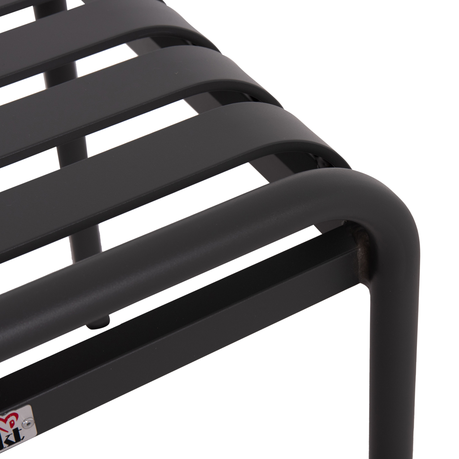 ΣΚΑΜΠΟ ΑΛΟΥΜΙΝΙΟΥ RACHEL HM6340.01 ΓΚΡΙ 45x45x46Υεκ.