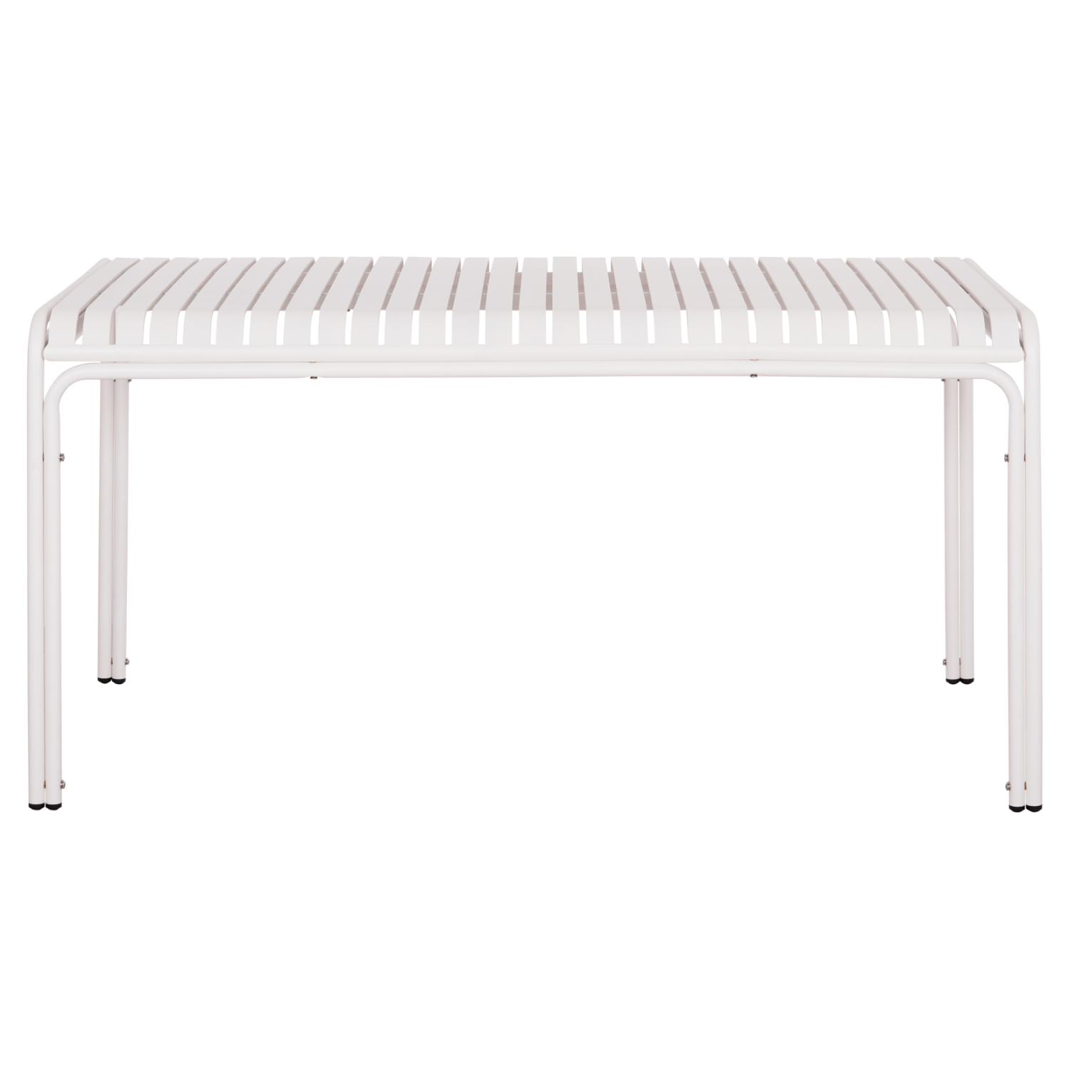 ΤΡΑΠΕΖΙ ΑΛΟΥΜΙΝΙΟΥ RACHEL HM6339.02 ΛΕΥΚΟ 150x80x75Υεκ.