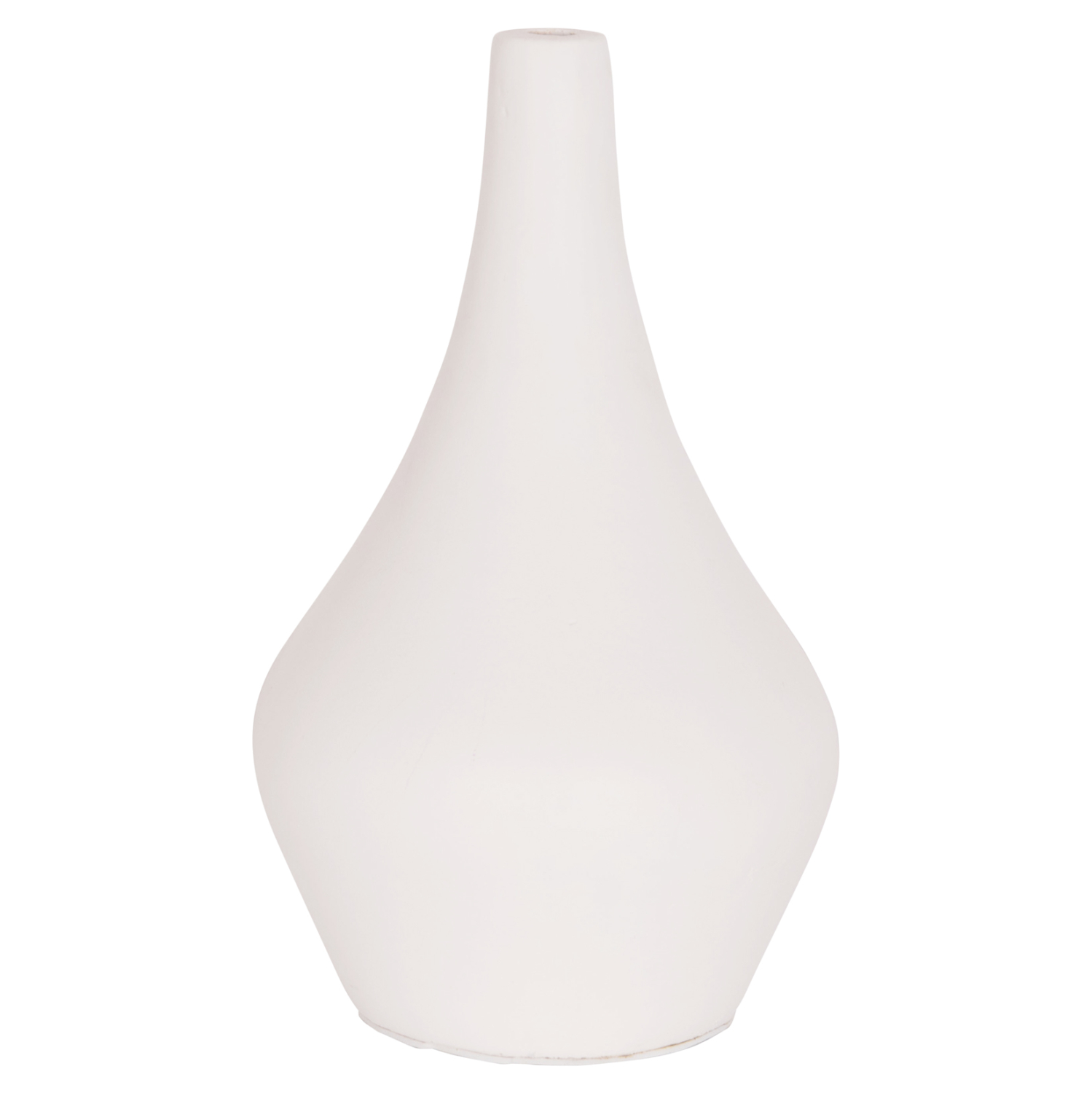 ΕΠΙΤΡΑΠΕΖΙΟ ΔΙΑΚΟΣΜΗΤΙΚΟ ΒΑΖΟ DENI HM4663.02S FIBER CEMENT ΣΕ ΛΕΥΚΟ--Φ15x27Υεκ.