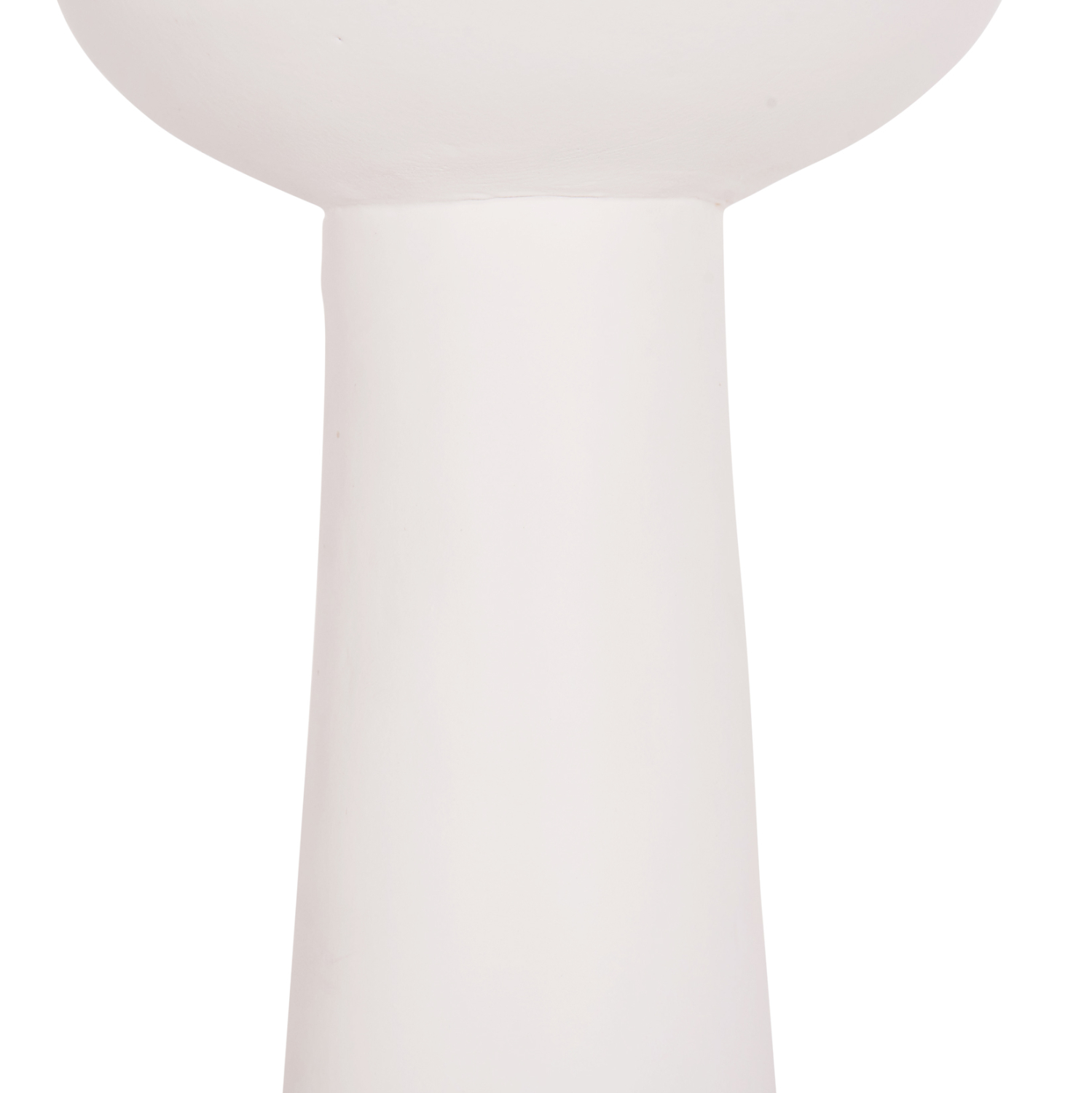 ΕΠΙΤΡΑΠΕΖΙΟ ΔΙΑΚΟΣΜΗΤΙΚΟ ΒΑΖΟ LEKKAN HM4664.02L ΤΕΡΑΚΟΤΑ ΣΕ ΛΕΥΚΟ--Φ18x38Υεκ.