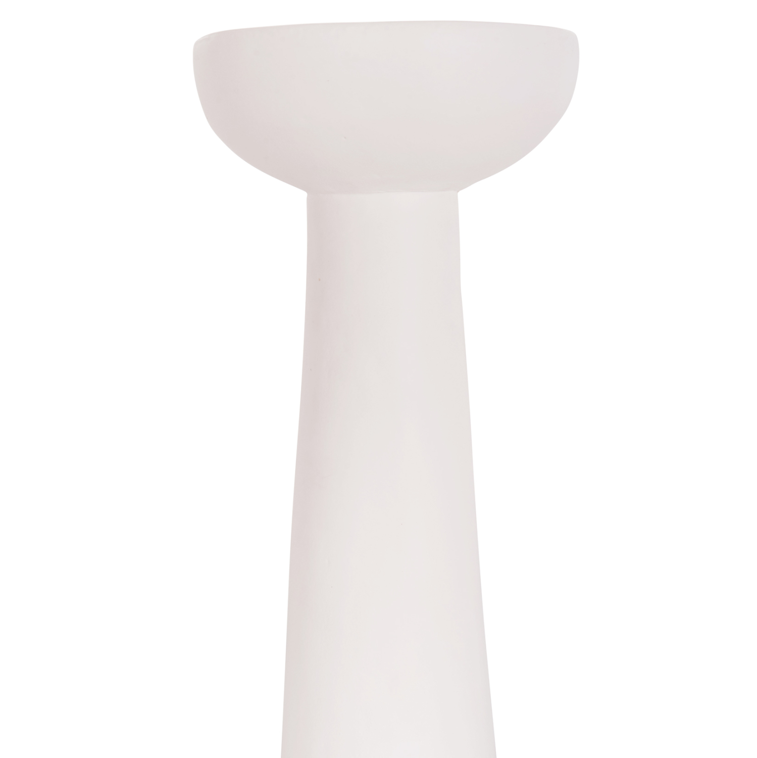 ΕΠΙΤΡΑΠΕΖΙΟ ΔΙΑΚΟΣΜΗΤΙΚΟ ΒΑΖΟ LEKKAN HM4664.02L ΤΕΡΑΚΟΤΑ ΣΕ ΛΕΥΚΟ--Φ18x38Υεκ.