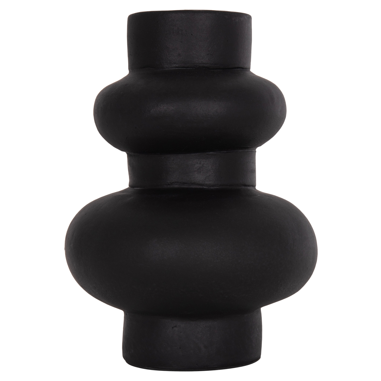 ΕΠΙΤΡΑΠΕΖΙΟ ΔΙΑΚΟΣΜΗΤΙΚΟ ΒΑΖΟ LEMA HM4664.01M ΤΕΡΑΚΟΤΑ ΣΕ ΜΑΥΡΟ--Φ22x29Υεκ.