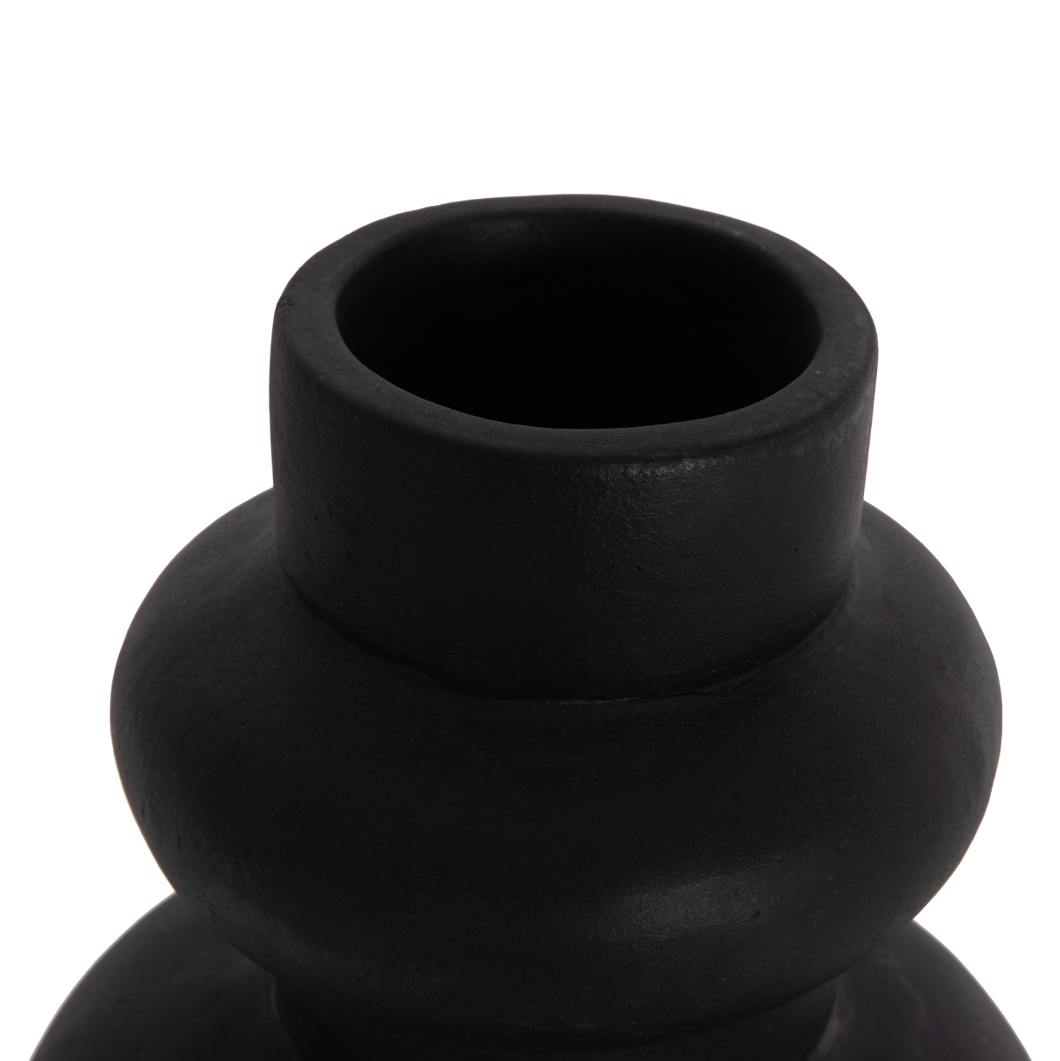 ΕΠΙΤΡΑΠΕΖΙΟ ΔΙΑΚΟΣΜΗΤΙΚΟ ΒΑΖΟ LEMA HM4664.01M ΤΕΡΑΚΟΤΑ ΣΕ ΜΑΥΡΟ--Φ22x29Υεκ.