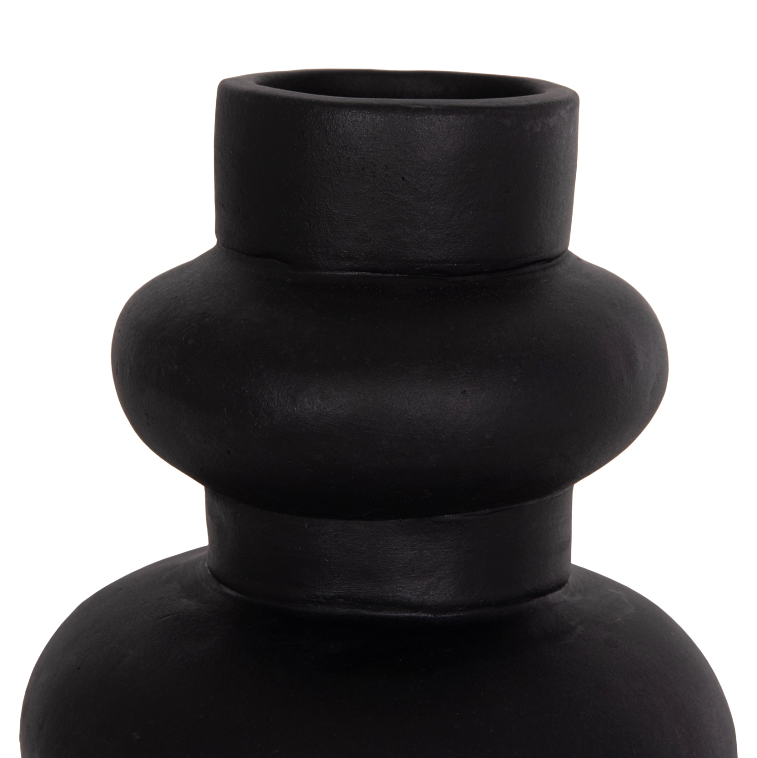 ΕΠΙΤΡΑΠΕΖΙΟ ΔΙΑΚΟΣΜΗΤΙΚΟ ΒΑΖΟ LEMA HM4664.01M ΤΕΡΑΚΟΤΑ ΣΕ ΜΑΥΡΟ--Φ22x29Υεκ.