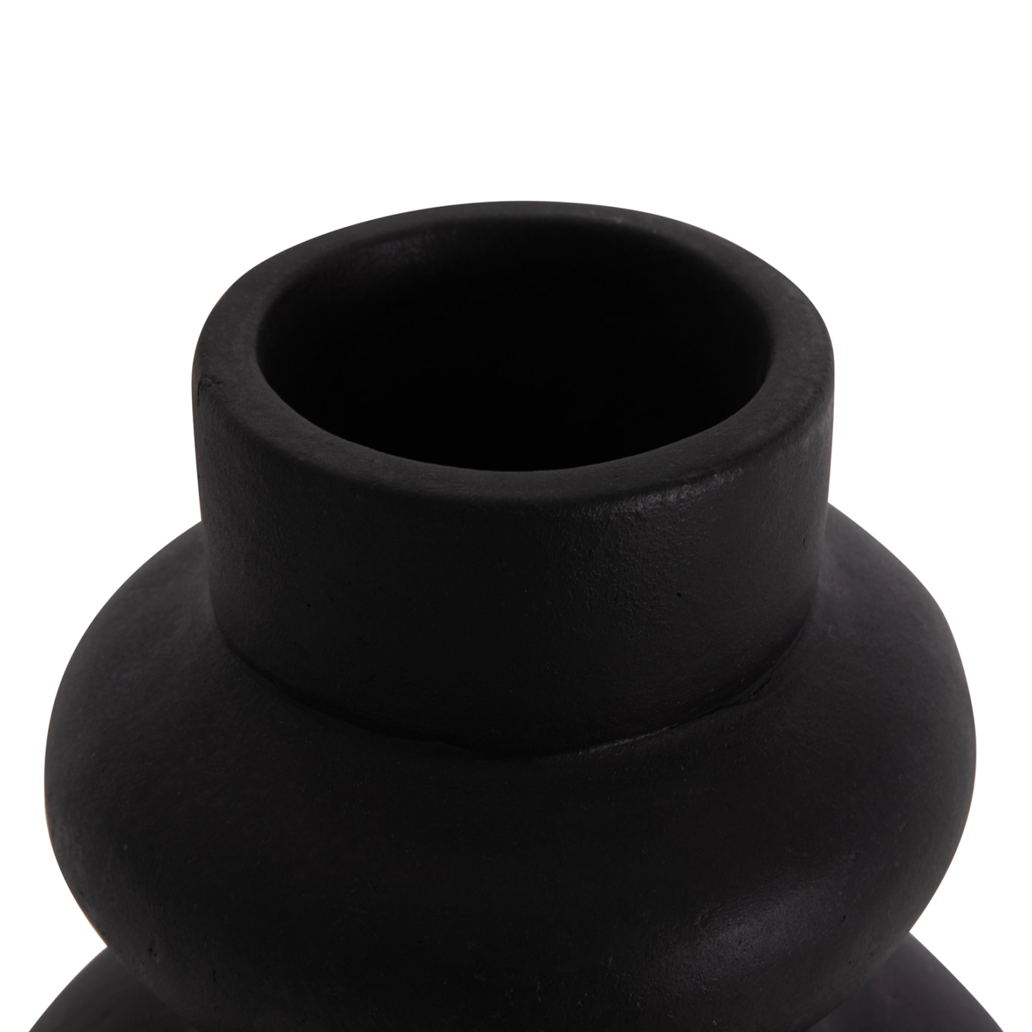 ΕΠΙΤΡΑΠΕΖΙΟ ΔΙΑΚΟΣΜΗΤΙΚΟ ΒΑΖΟ LEMA HM4664.01M ΤΕΡΑΚΟΤΑ ΣΕ ΜΑΥΡΟ--Φ22x29Υεκ.