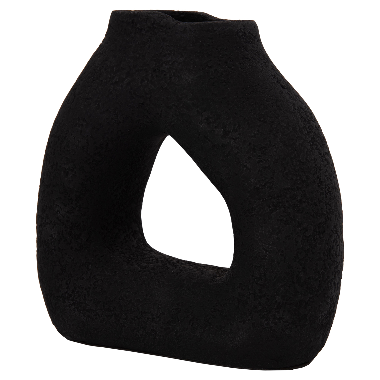 ΕΠΙΤΡΑΠΕΖΙΟ ΔΙΑΚΟΣΜΗΤΙΚΟ ΒΑΖΟ DECANT HM4667.01S ΤΕΡΑΚΟΤΑ ΣΕ ΜΑΥΡΟ--17.5x6.5x17Υεκ.