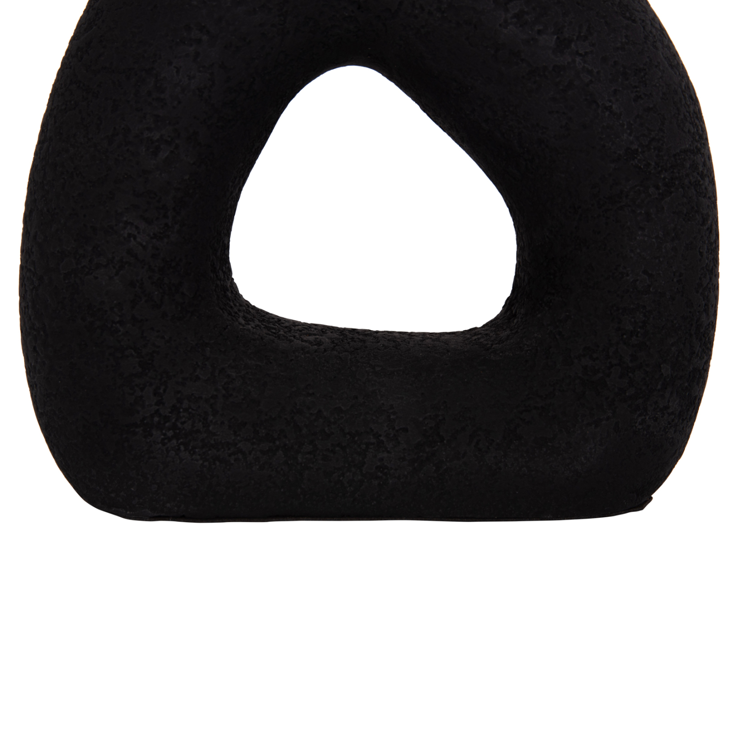 ΕΠΙΤΡΑΠΕΖΙΟ ΔΙΑΚΟΣΜΗΤΙΚΟ ΒΑΖΟ DECANT HM4667.01S ΤΕΡΑΚΟΤΑ ΣΕ ΜΑΥΡΟ--17.5x6.5x17Υεκ.