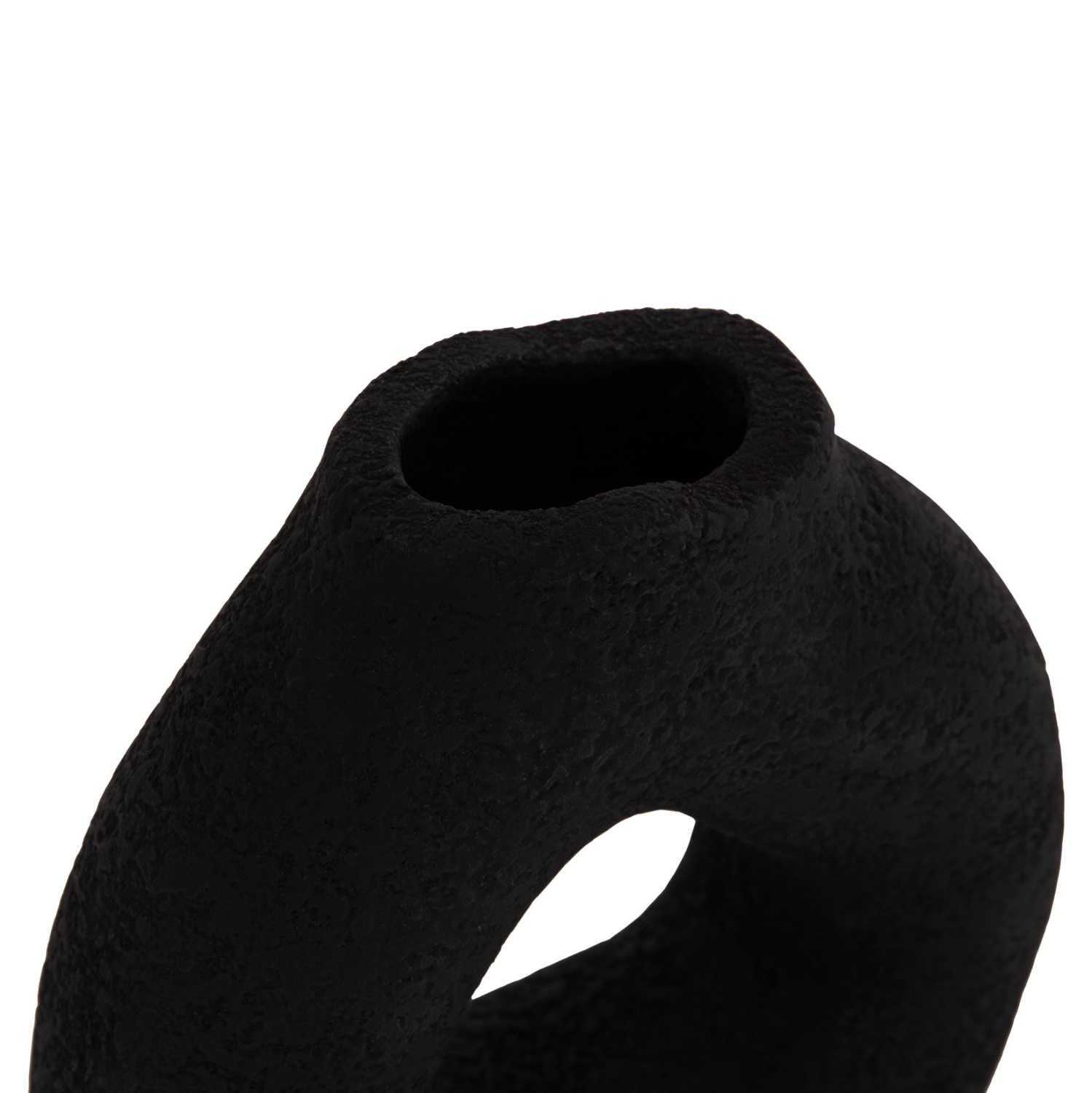 ΕΠΙΤΡΑΠΕΖΙΟ ΔΙΑΚΟΣΜΗΤΙΚΟ ΒΑΖΟ DECANT HM4667.01S ΤΕΡΑΚΟΤΑ ΣΕ ΜΑΥΡΟ--17.5x6.5x17Υεκ.