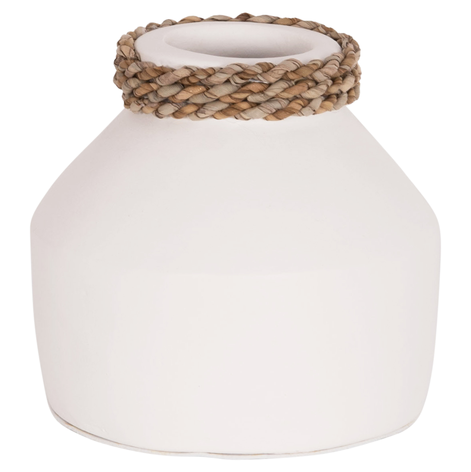 ΕΠΙΤΡΑΠΕΖΙΟ ΔΙΑΚΟΣΜΗΤΙΚΟ ΒΑΖΟ CAMMER HM4687.02XS ΤΕΡΑΚΟΤΑ ΣΕ ΛΕΥΚΟ--Φ16x15Υεκ.