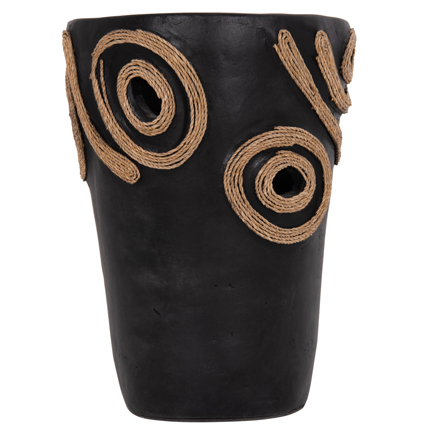 ΕΠΙΤΡΑΠΕΖΙΟ ΔΙΑΚΟΣΜΗΤΙΚΟ ΒΑΖΟ DEAN HM4677.01S ΤΕΡΑΚΟΤΑ ΣΕ ΜΑΥΡΟ--Φ19x25Υεκ.