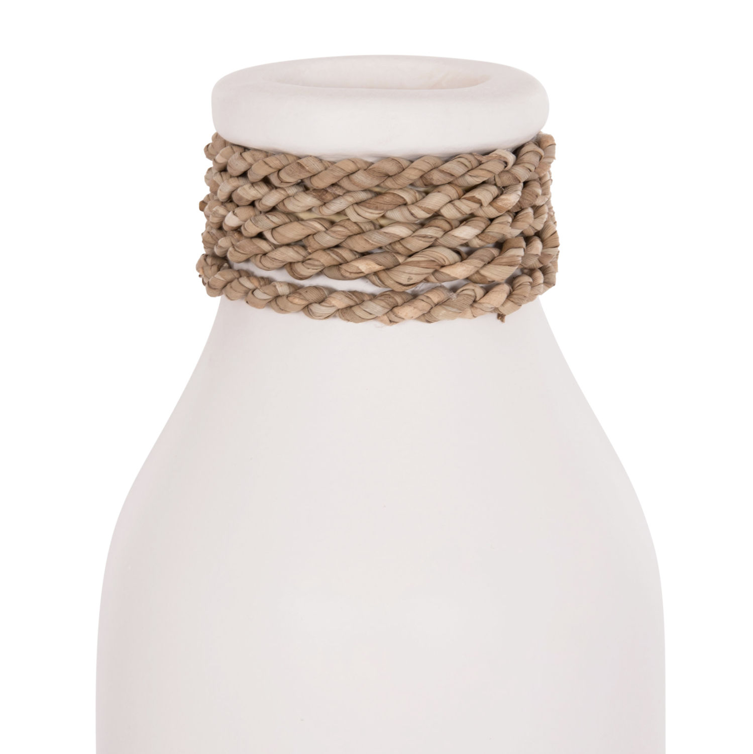 ΕΠΙΤΡΑΠΕΖΙΟ ΔΙΑΚΟΣΜΗΤΙΚΟ ΒΑΖΟ CAMMER HM4687.02M ΤΕΡΑΚΟΤΑ ΣΕ ΛΕΥΚΟ--Φ13x34Υεκ.